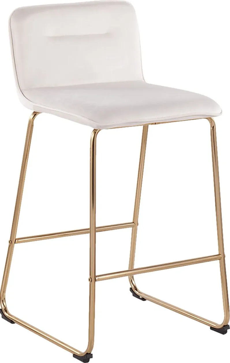 Bishopwood I Cream Counter Height Stool, Set of 2