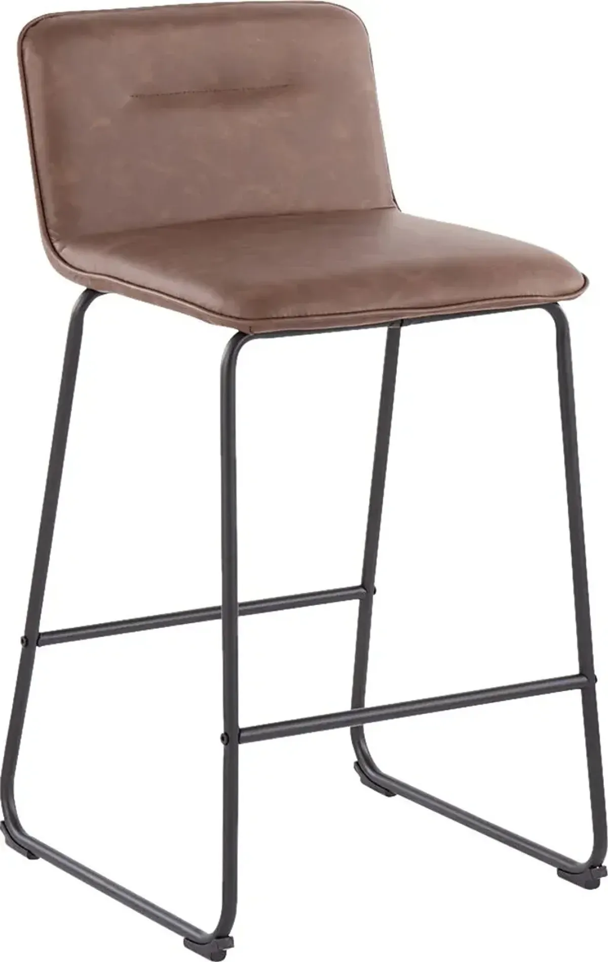 Bishopwood II Espresso Counter Height Stool, Set of 2