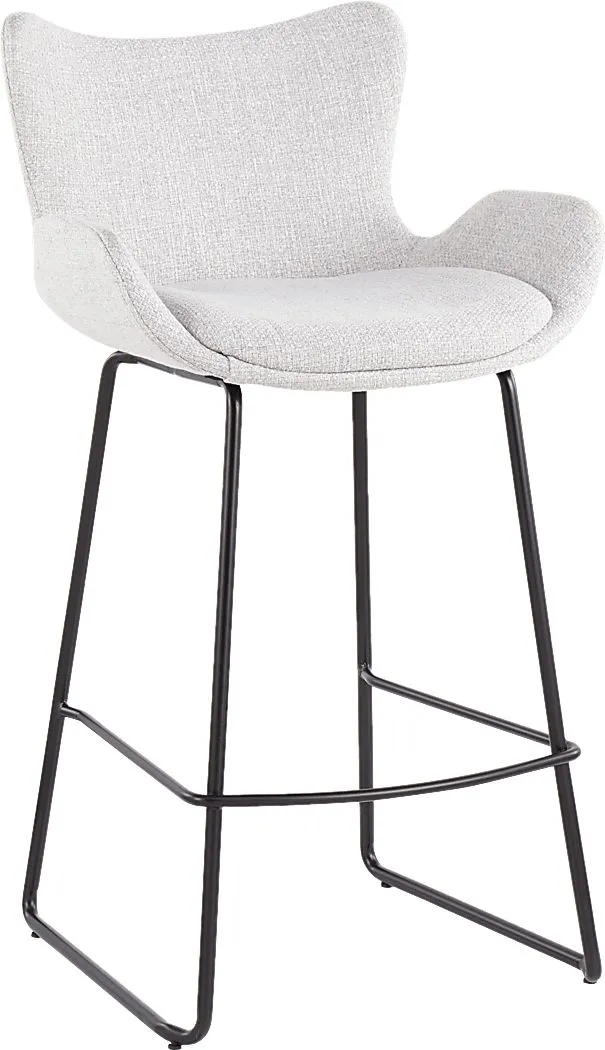 Meinhard Gray Counter Height Stool, Set of 2