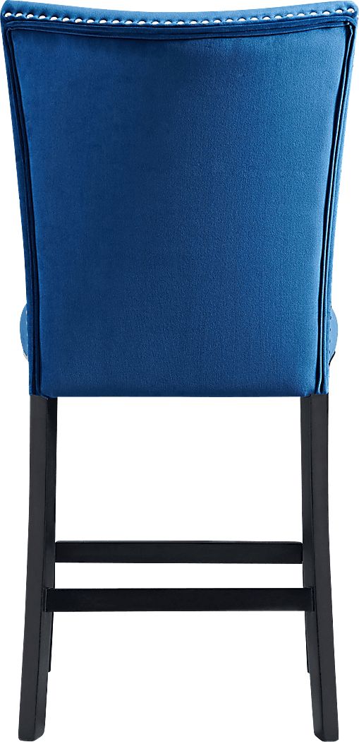 Kimlie Blue Counter Height Chair Set