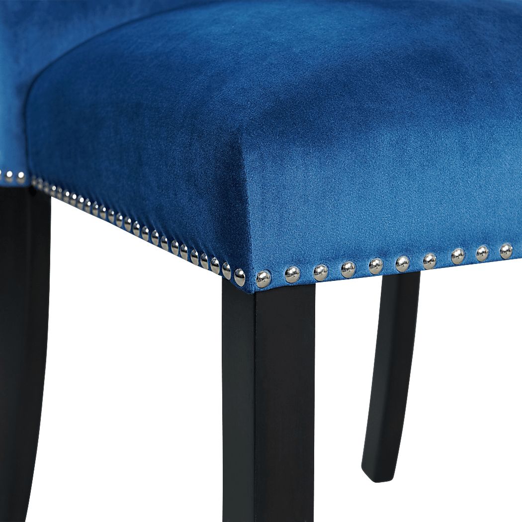 Kimlie Blue Counter Height Chair Set