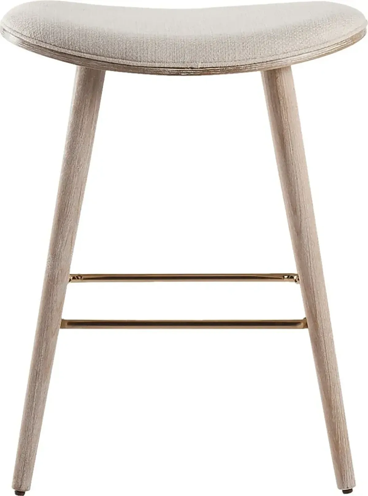 Nimblewill Beige Counter Height Stool, Set of 2