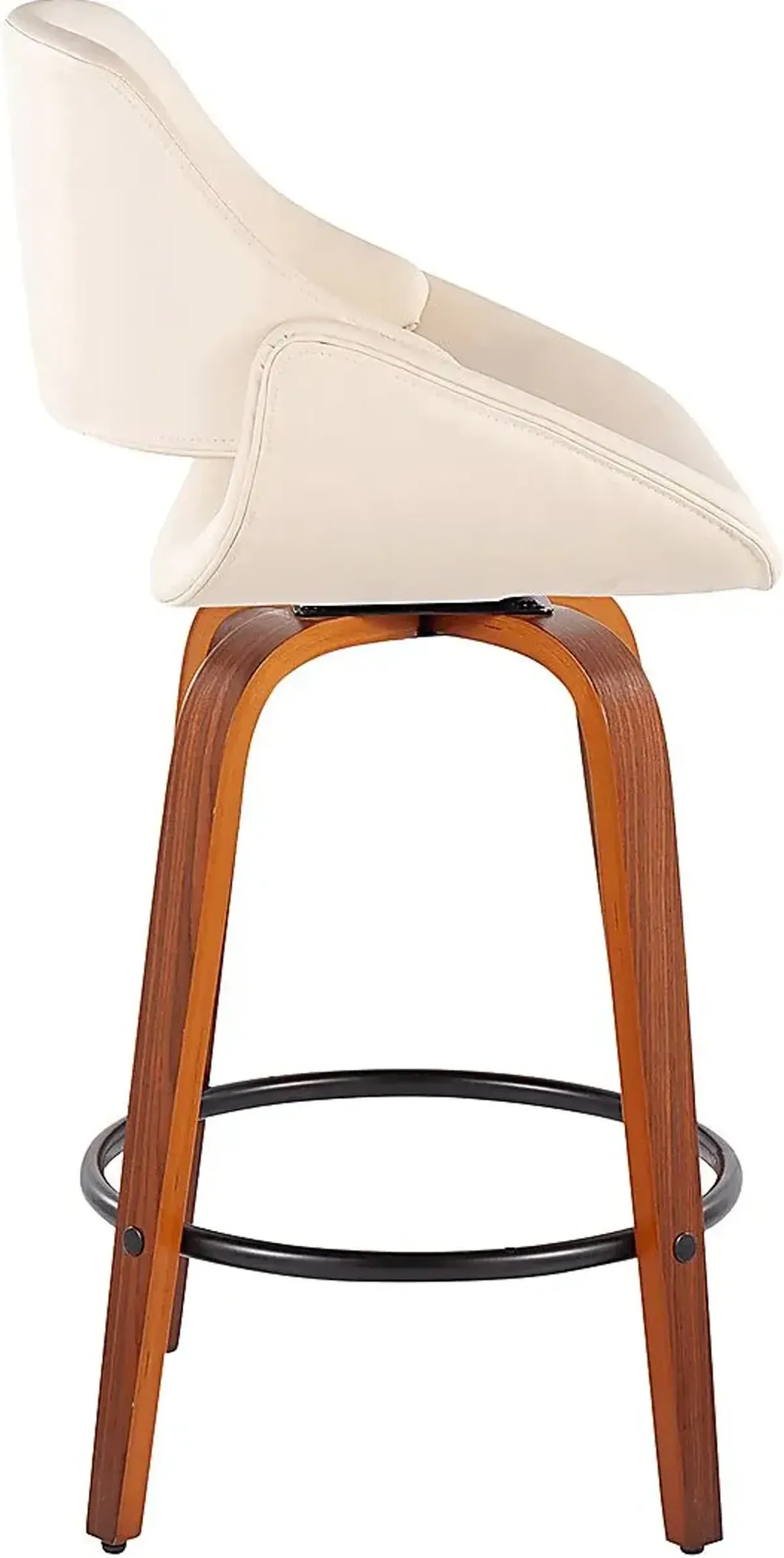 Inaran I Cream Counter Height Stool, Set of 2