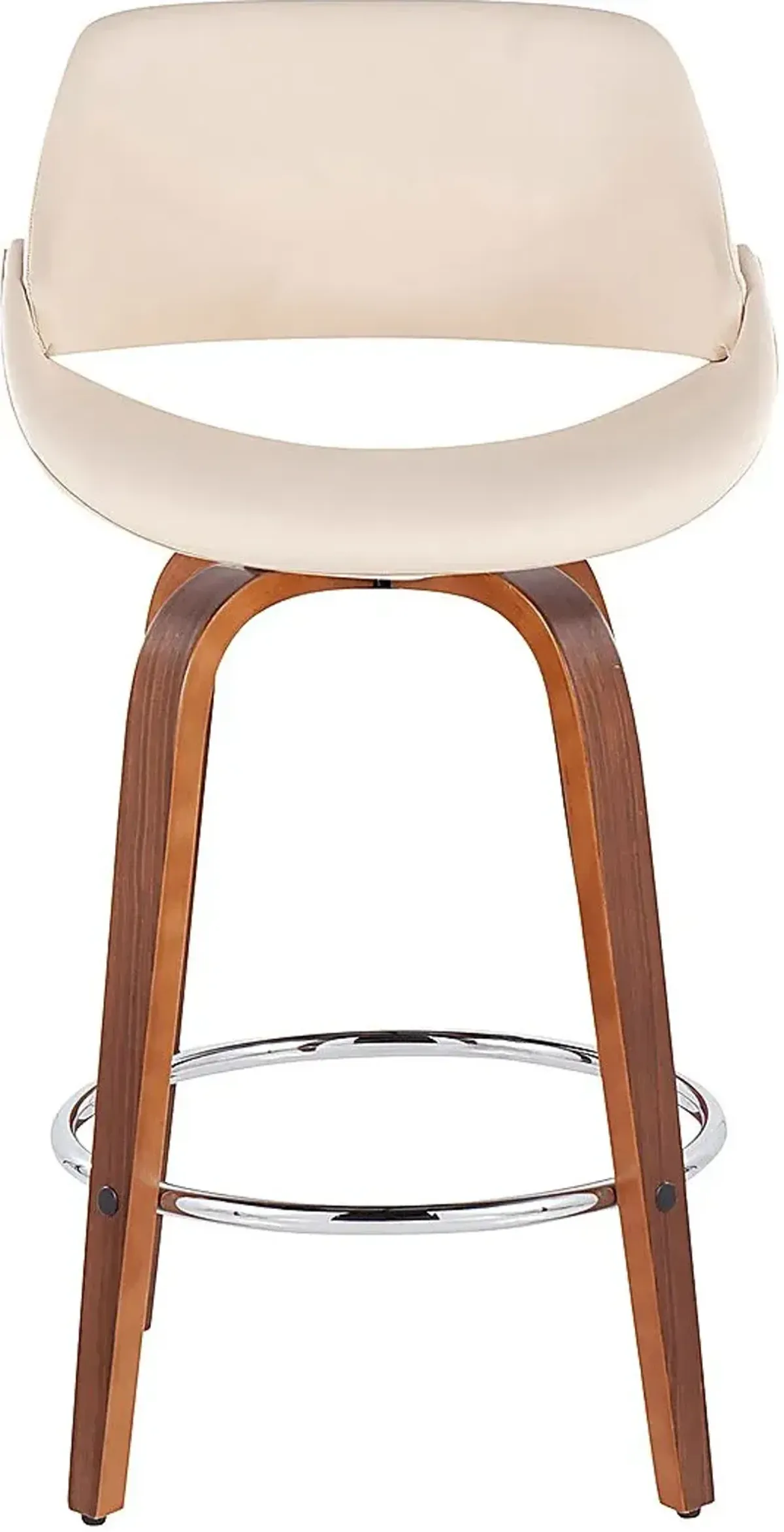 Inaran II Cream Counter Height Stool, Set of 2