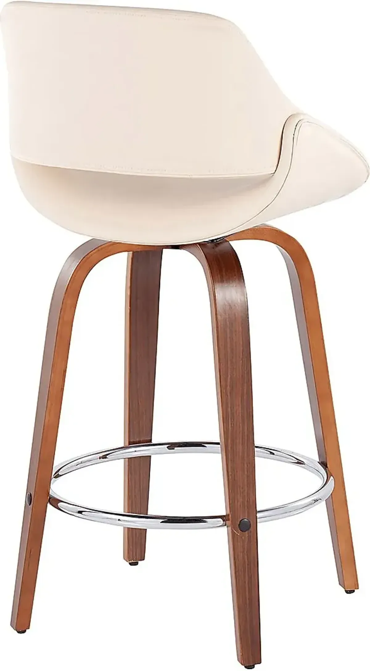 Inaran II Cream Counter Height Stool, Set of 2