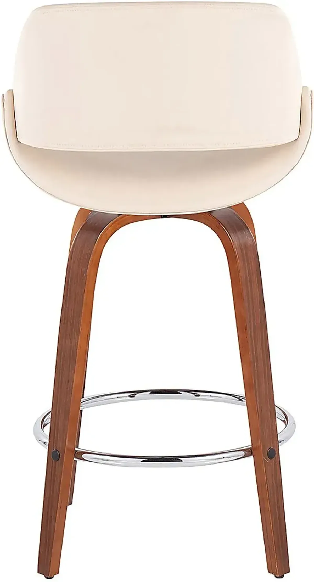 Inaran II Cream Counter Height Stool, Set of 2