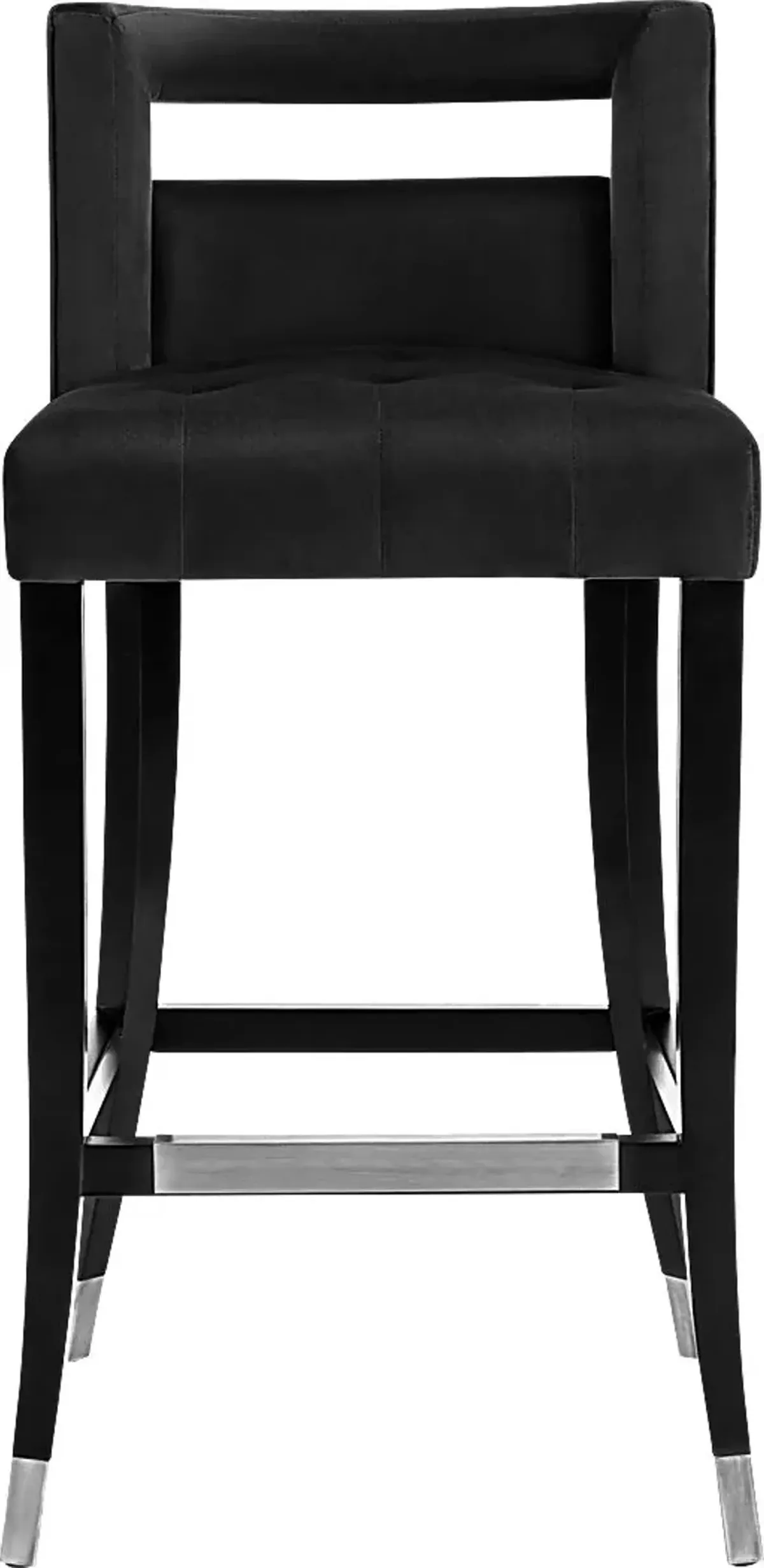 Saraelle Black Counter Height Stool