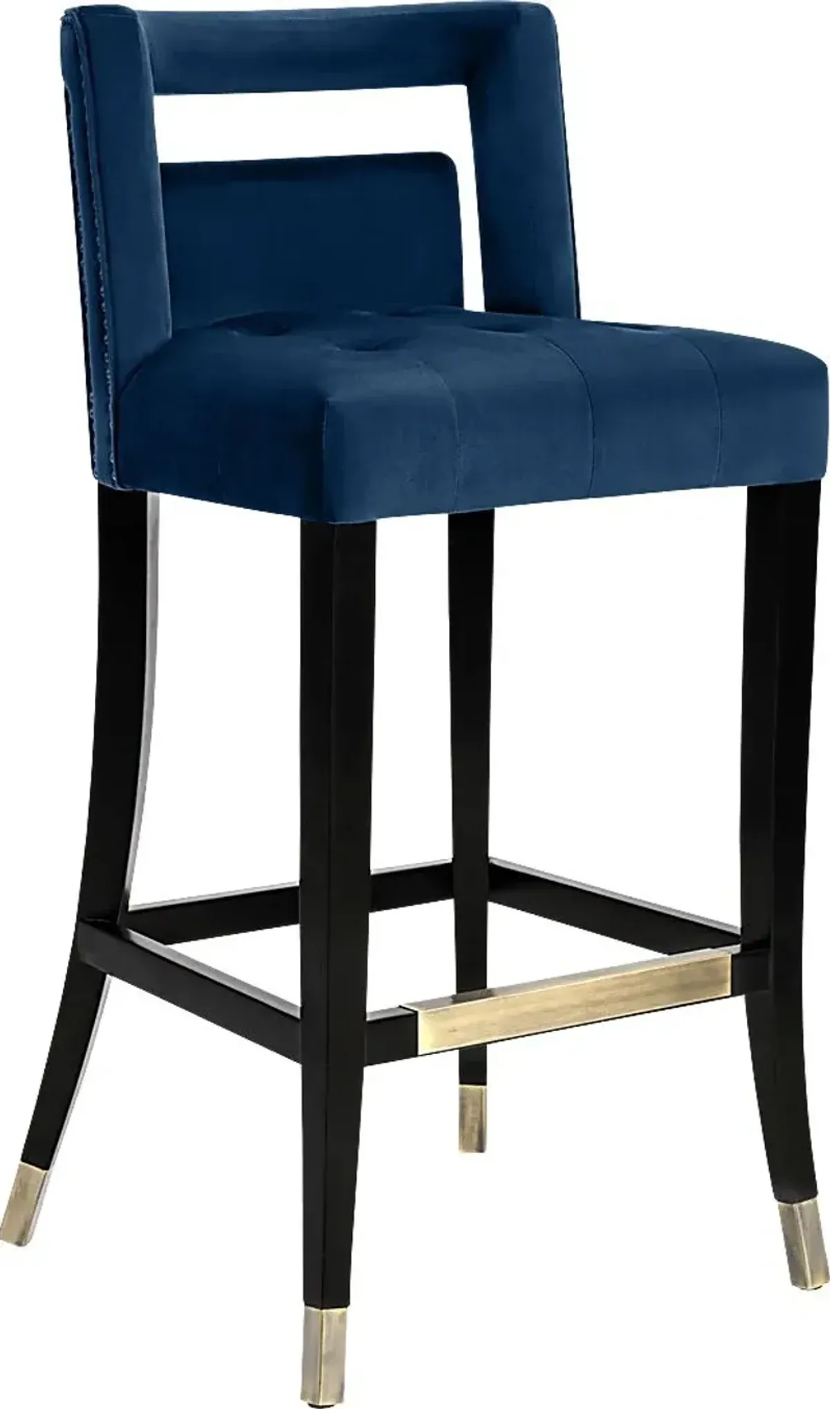 Saraelle Navy Counter Height Stool