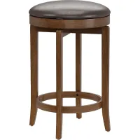 Pickerel Brown Counter Height Stool