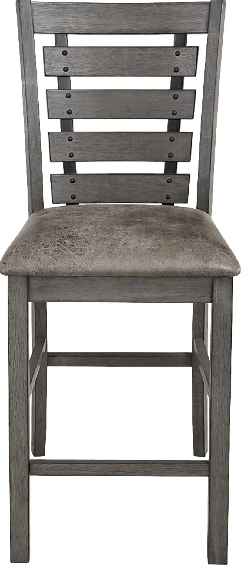 Davler Gray Counter Stool