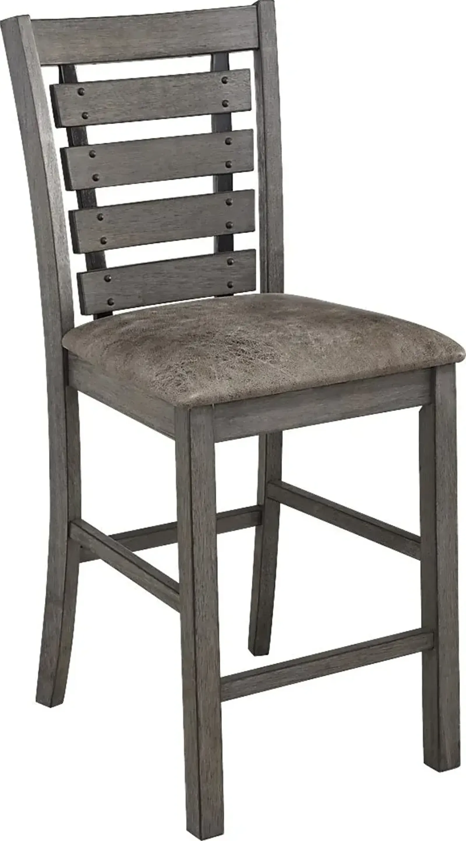 Davler Gray Counter Stool