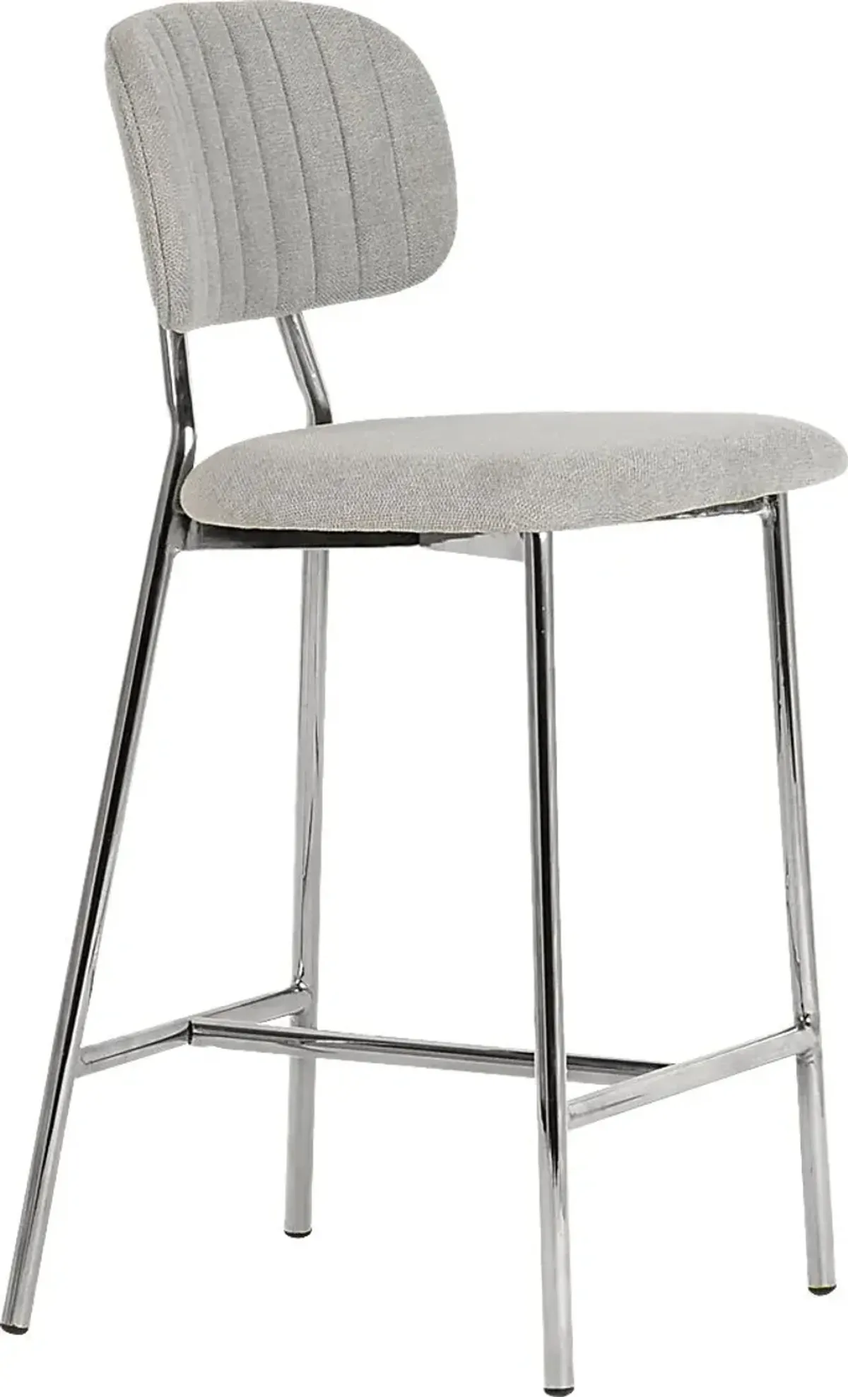 Plagmann Gray Counter Stool, Set of 2