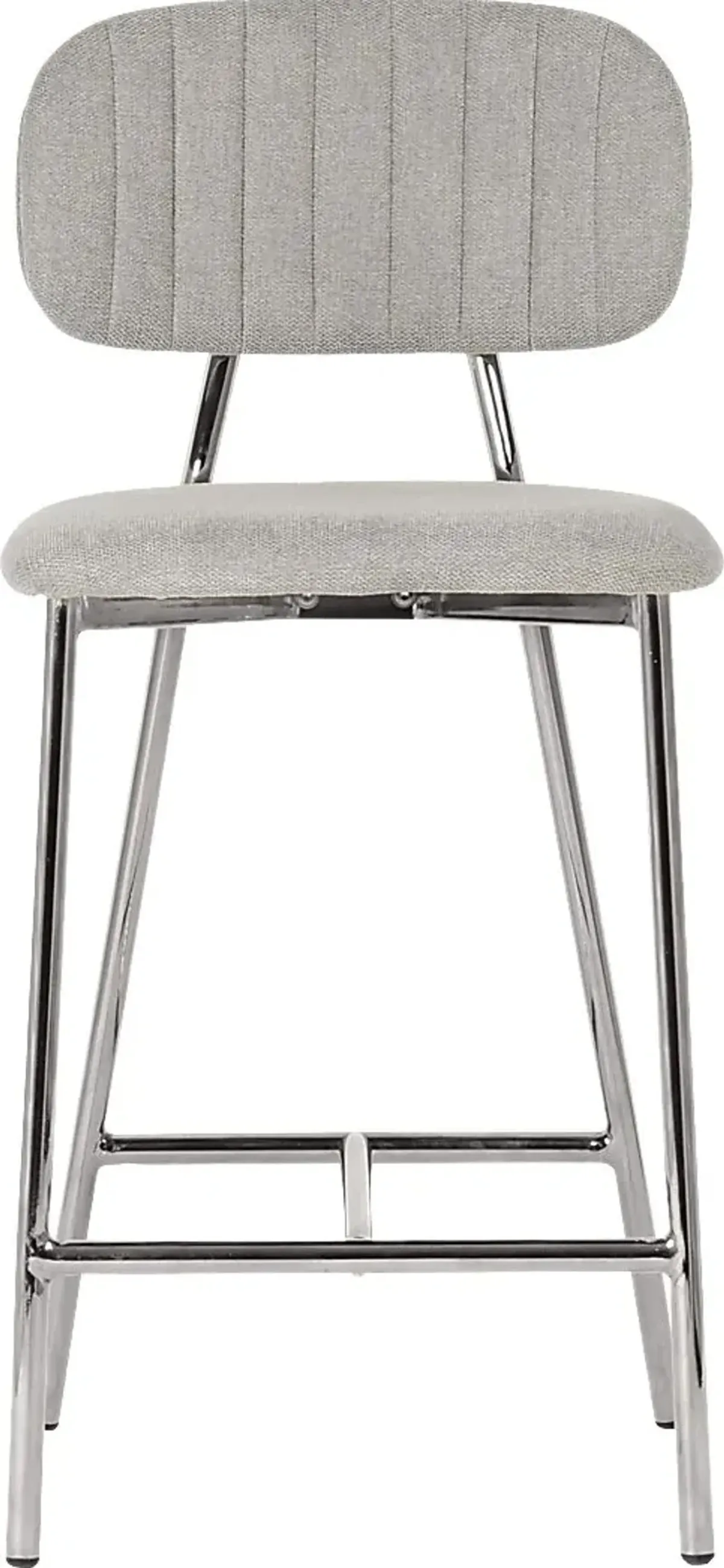 Plagmann Gray Counter Stool, Set of 2