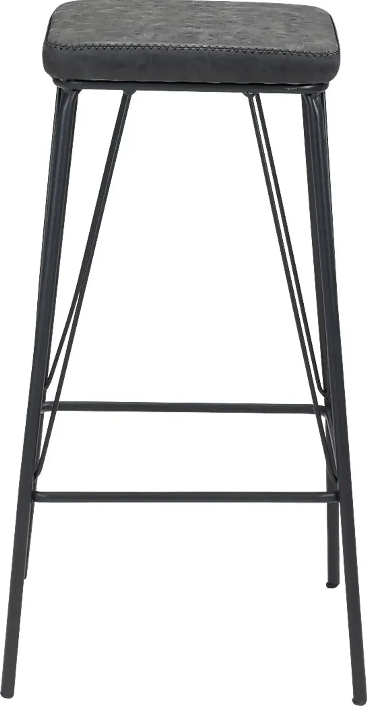 Chadron Black Counter Height Stool, Set of 2