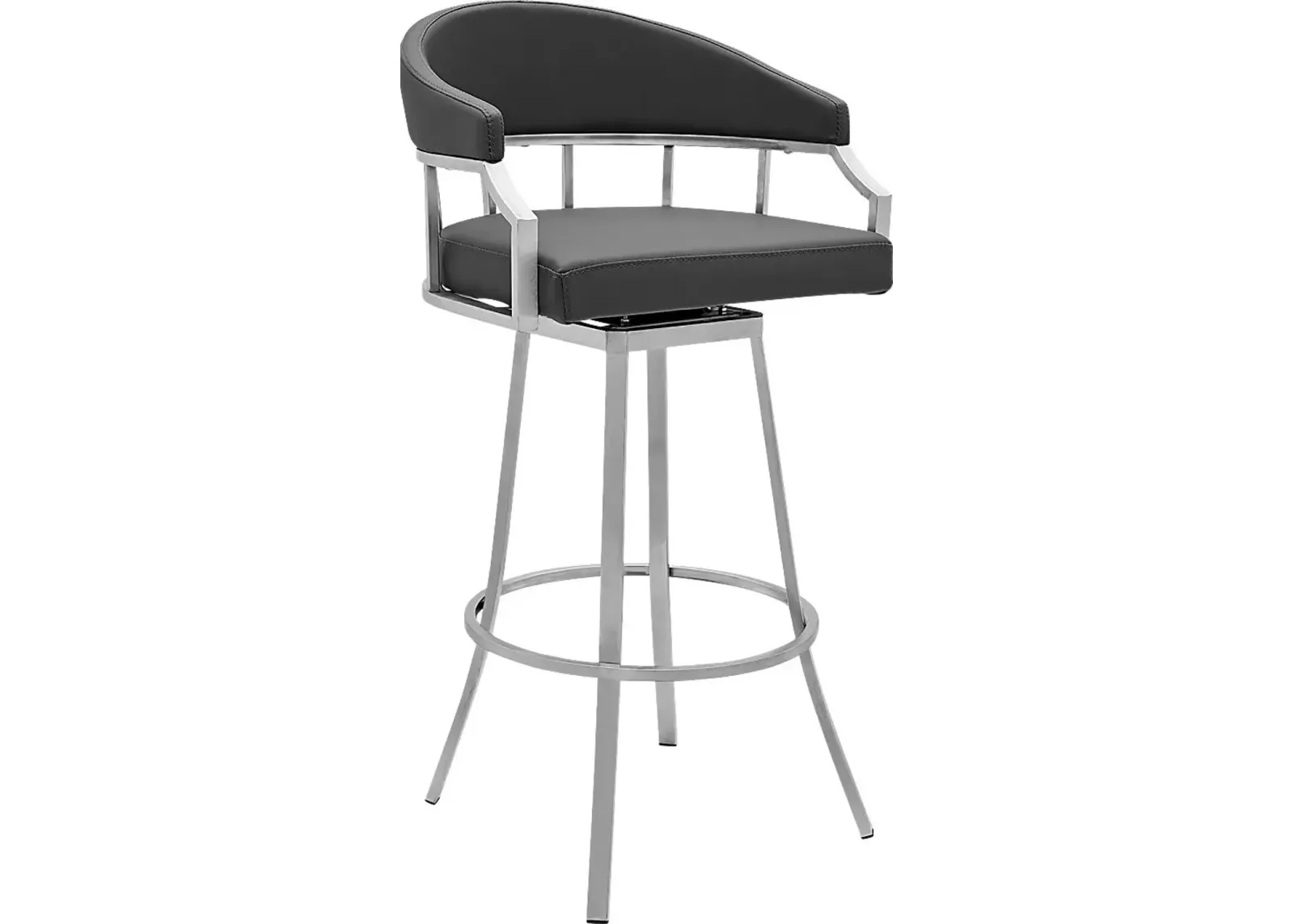 Asherlee Gray Barstool