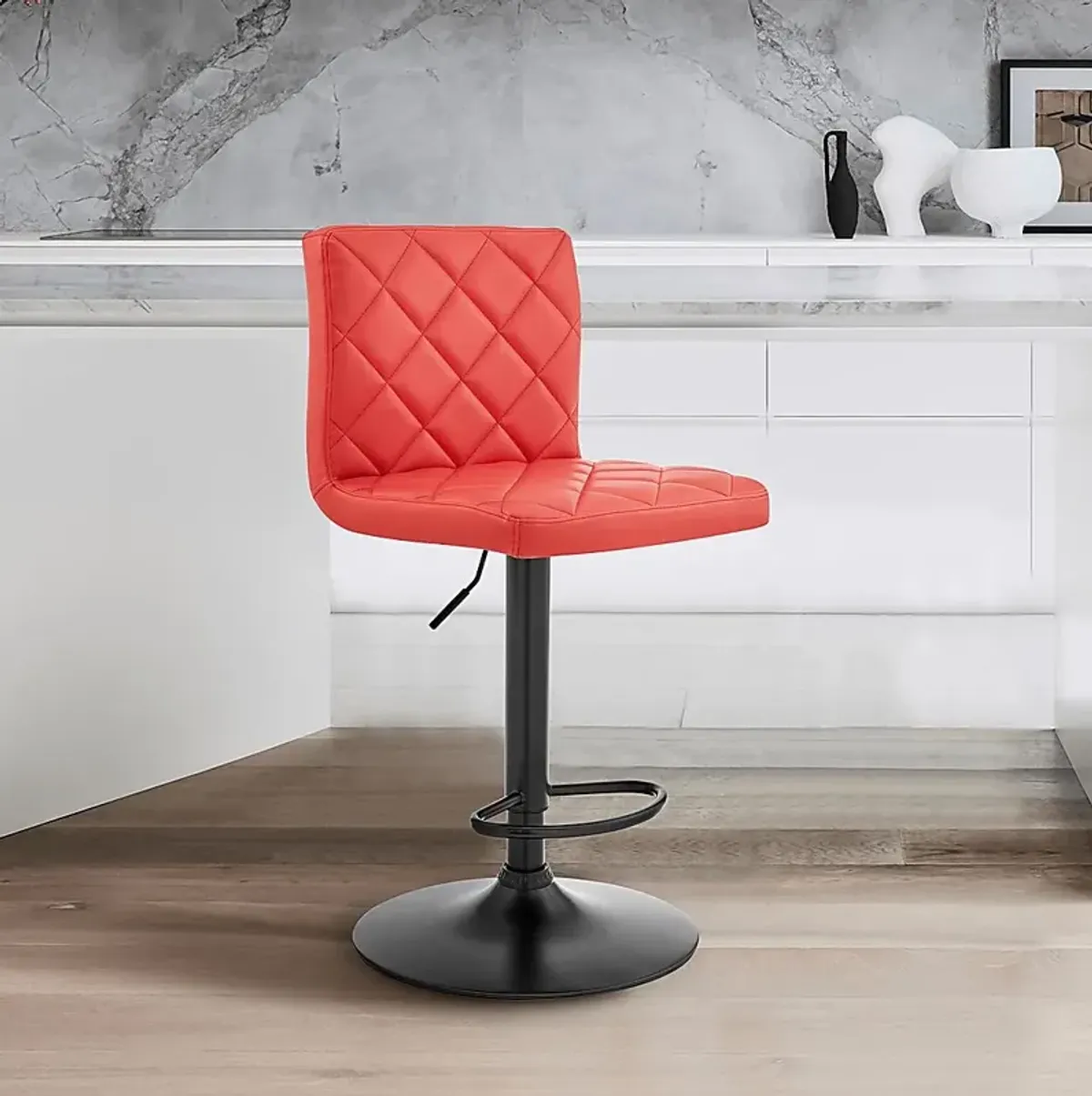 Eldonare Red Barstool