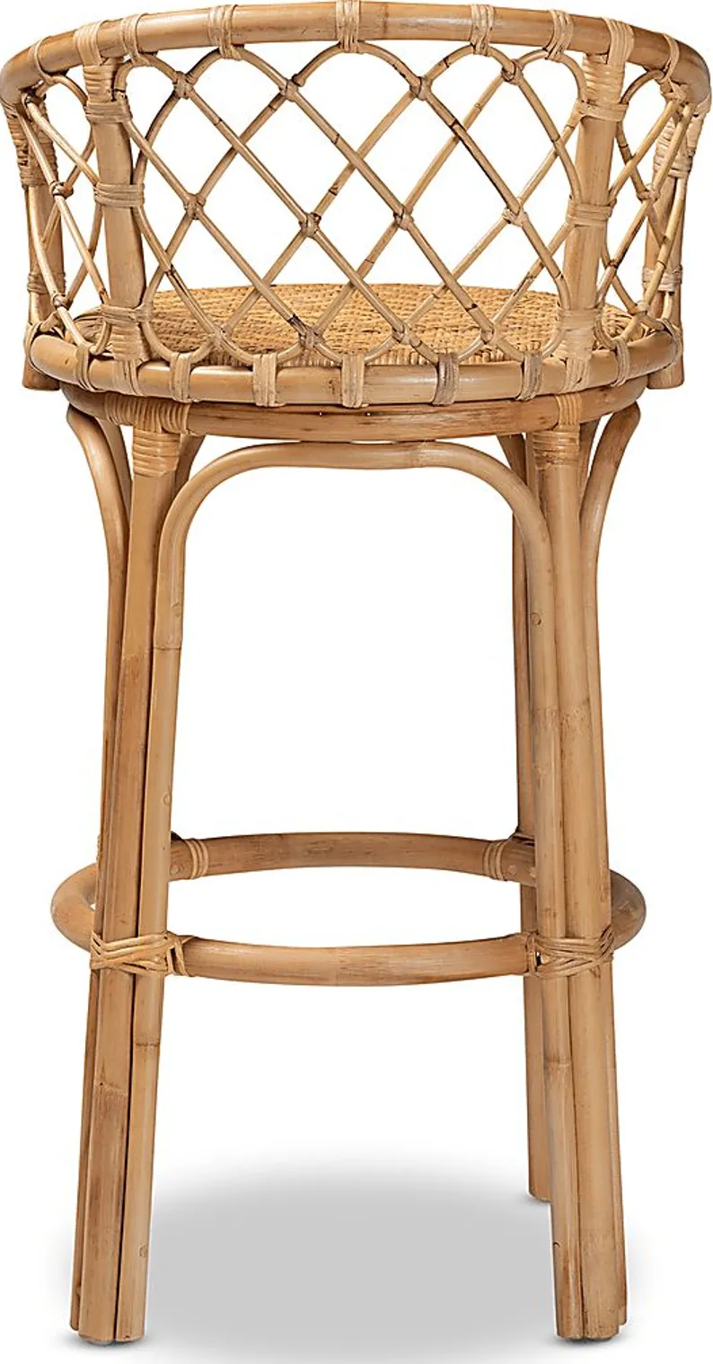 Enilan Natural Barstool