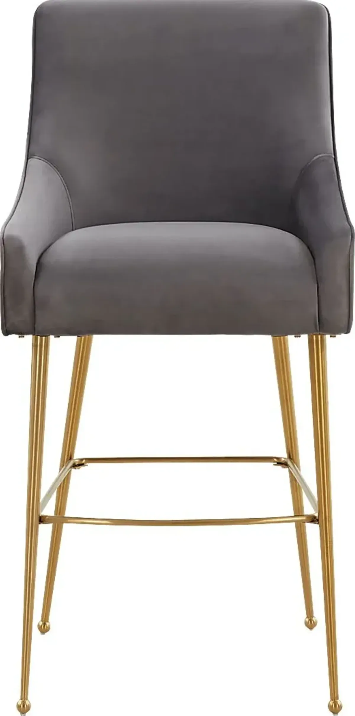 Castlemaine Dark Gray Bar Stool