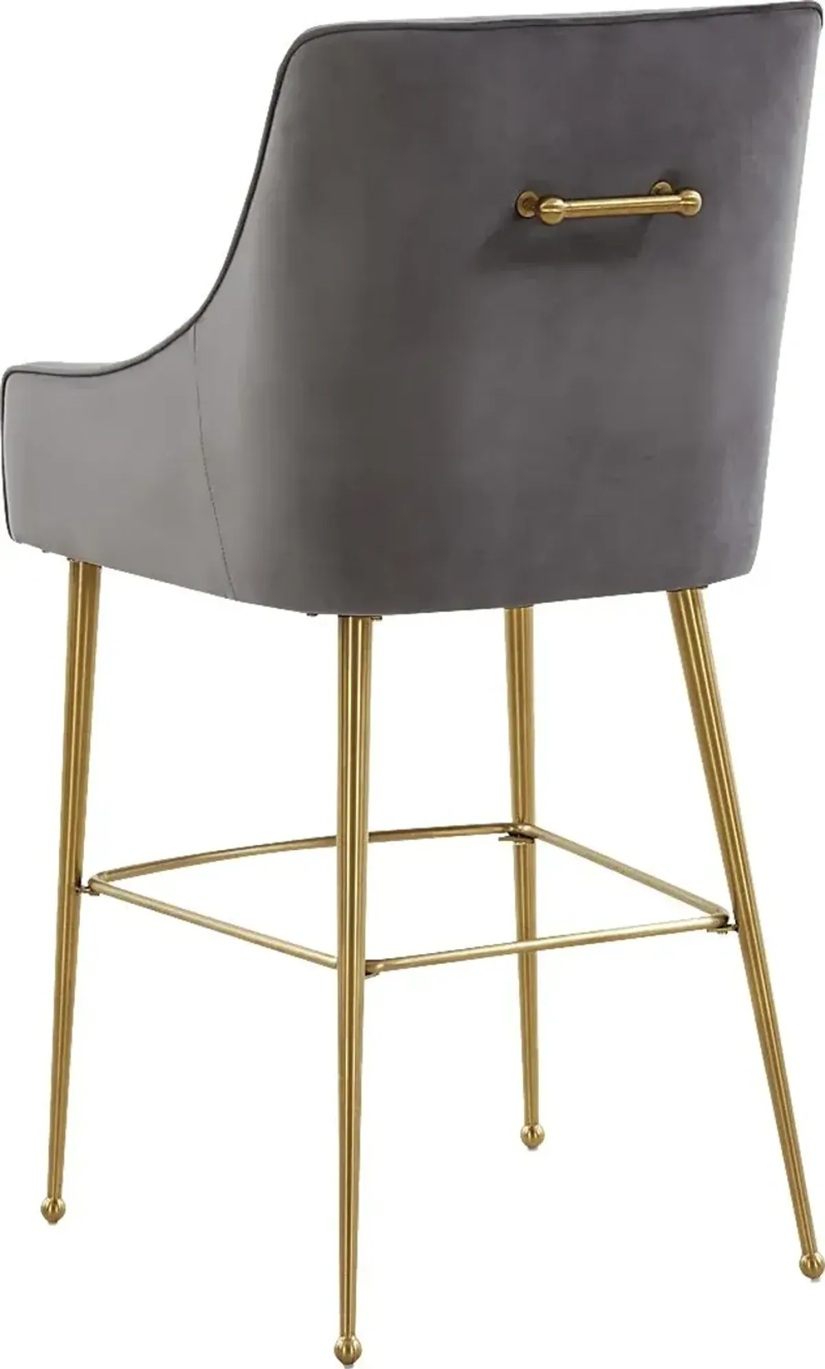 Castlemaine Dark Gray Bar Stool