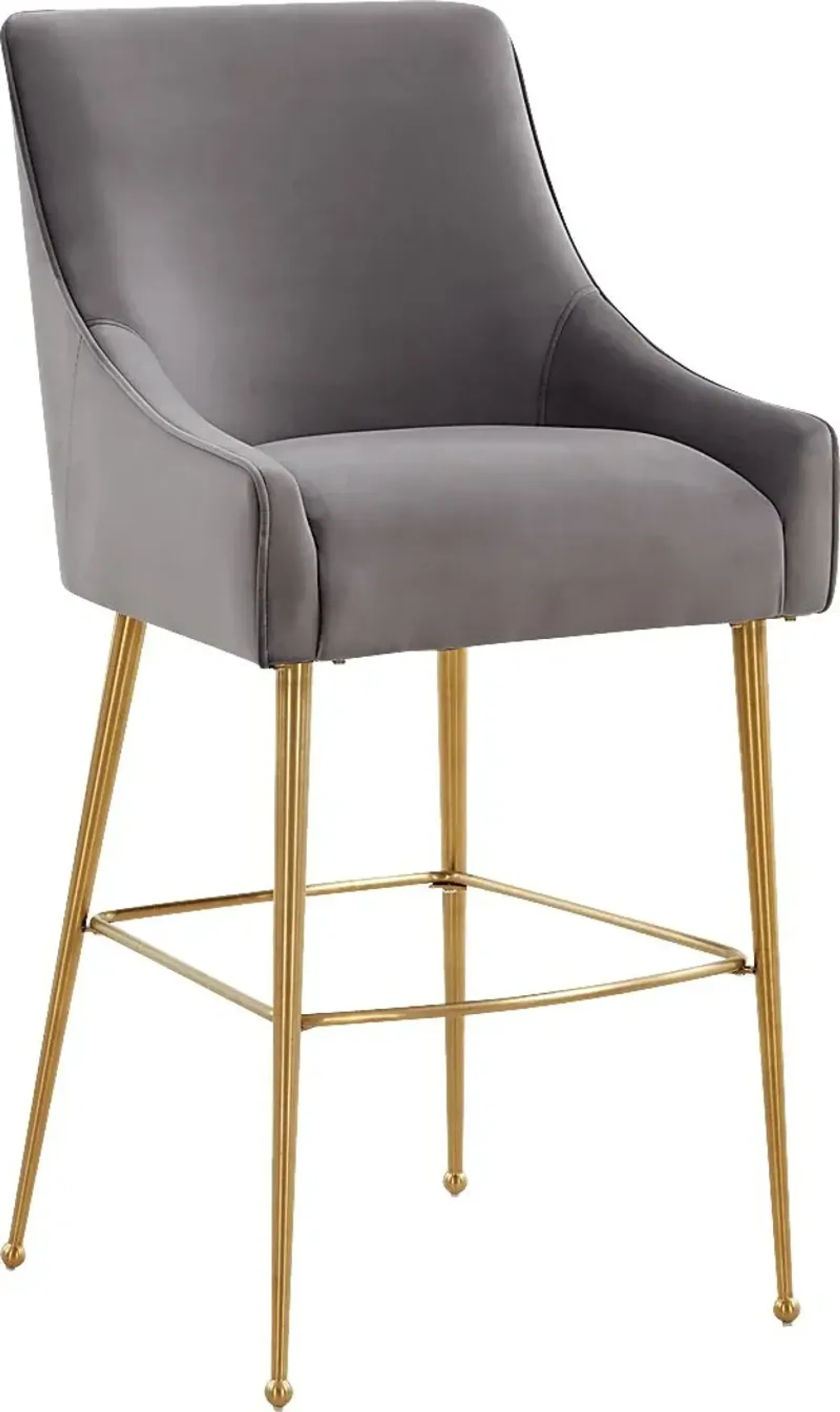 Castlemaine Dark Gray Bar Stool