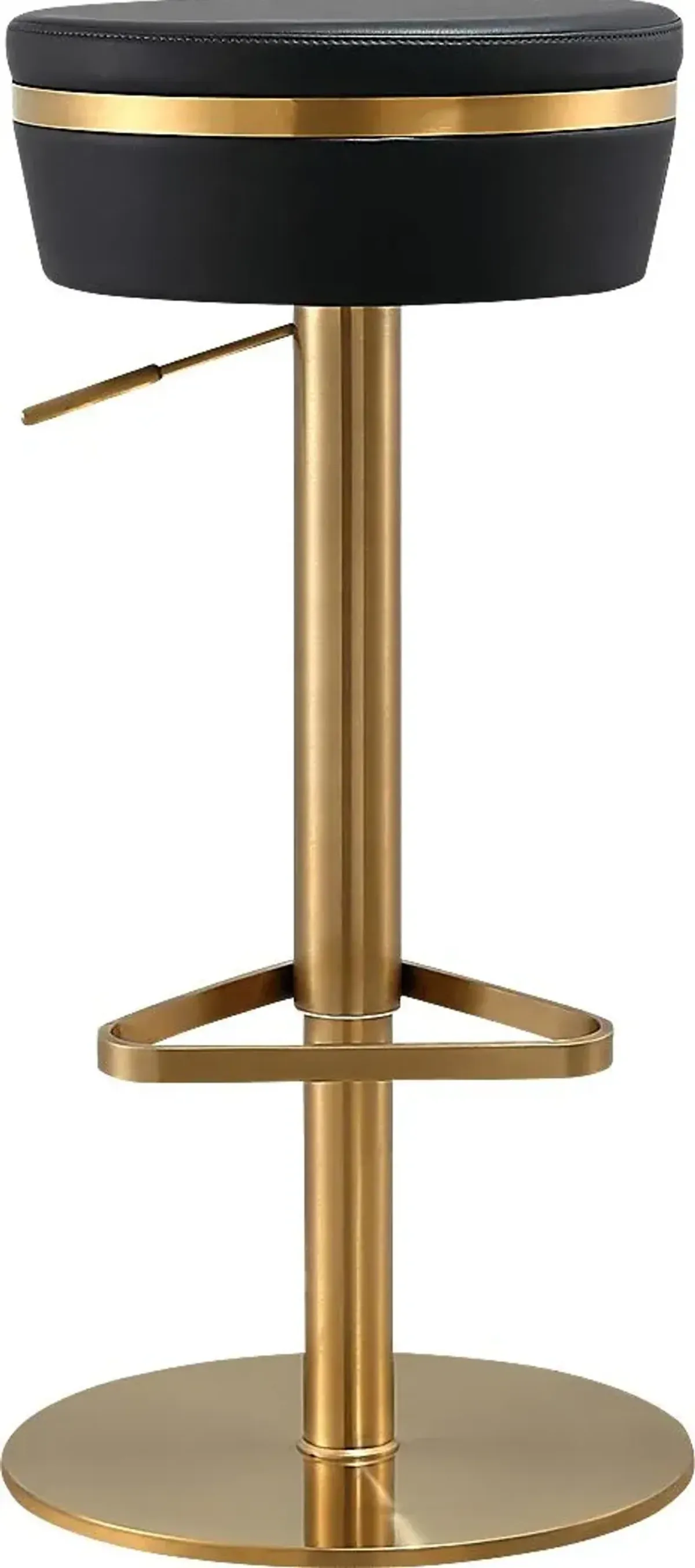 Abiaka Black Adjustable Stool