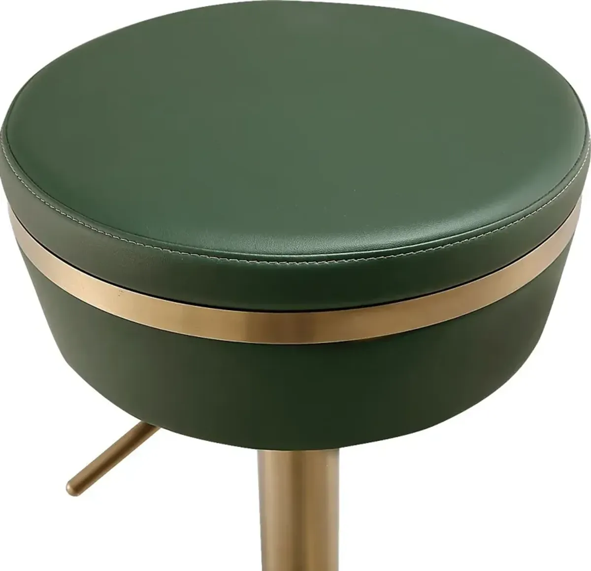 Abiaka Green Adjustable Stool