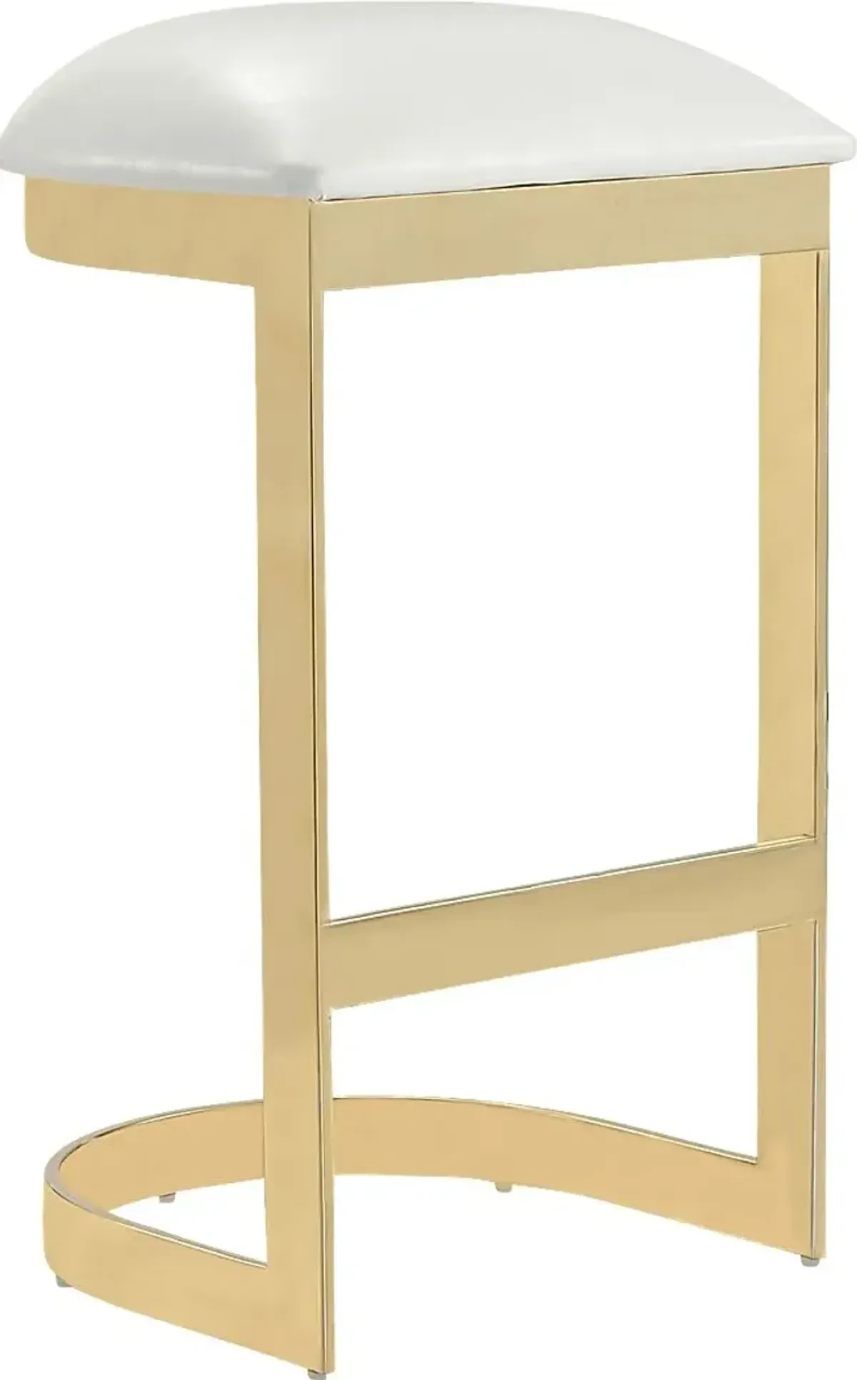 Clostermen White Barstool