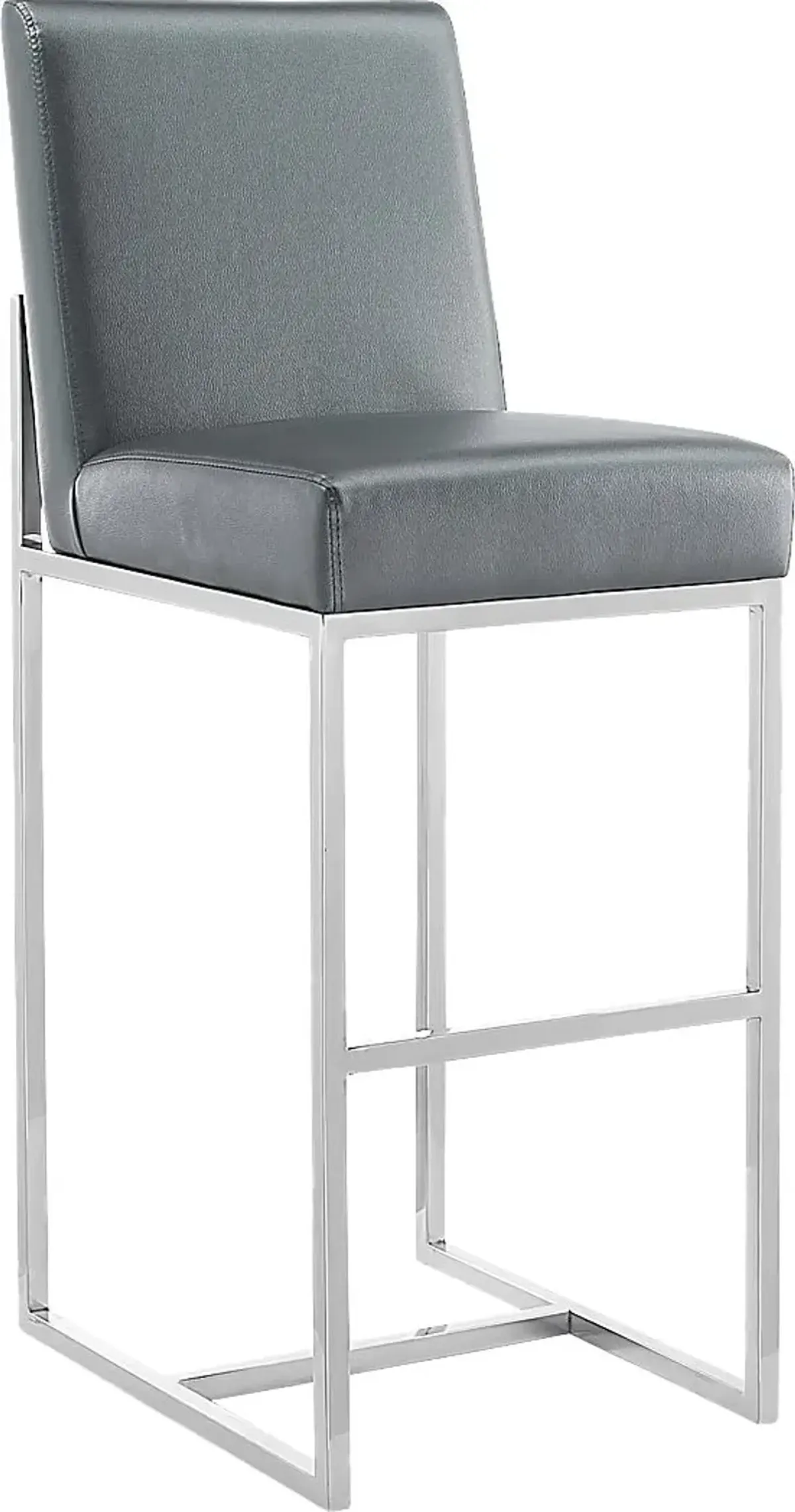 Congreve Gray Barstool