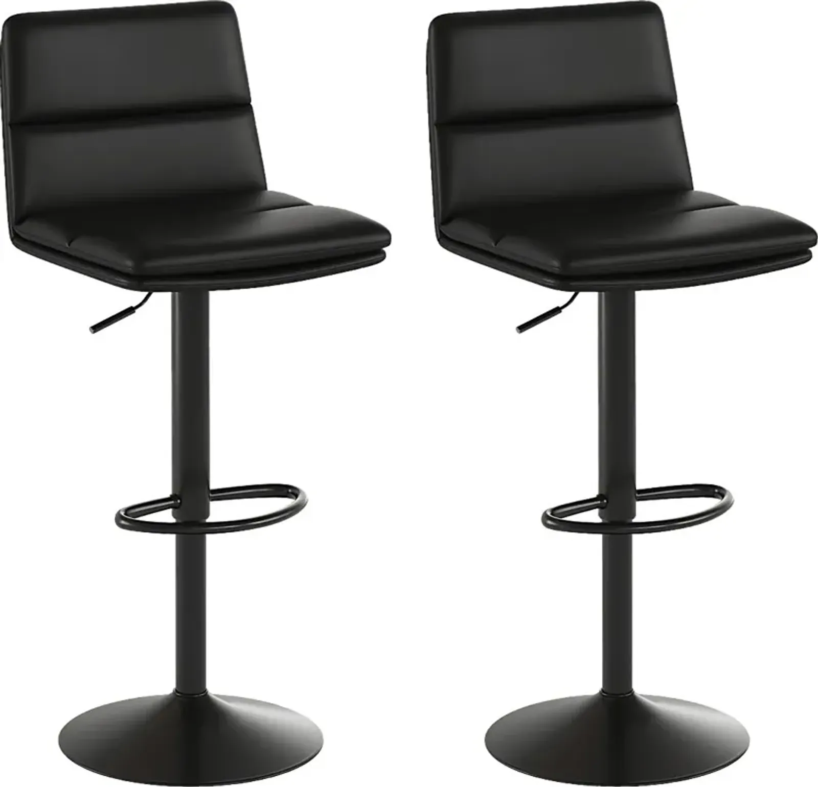 Chickaree Black Barstool, Set of 2