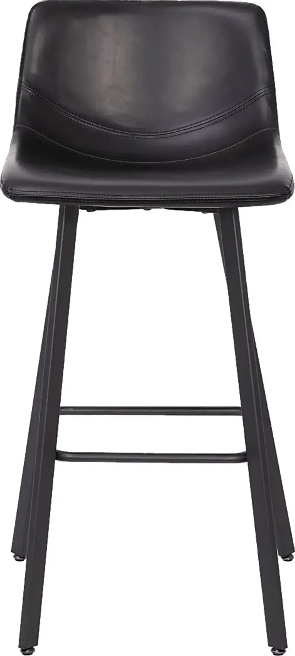 Hiefield Black Barstool, Set of 2