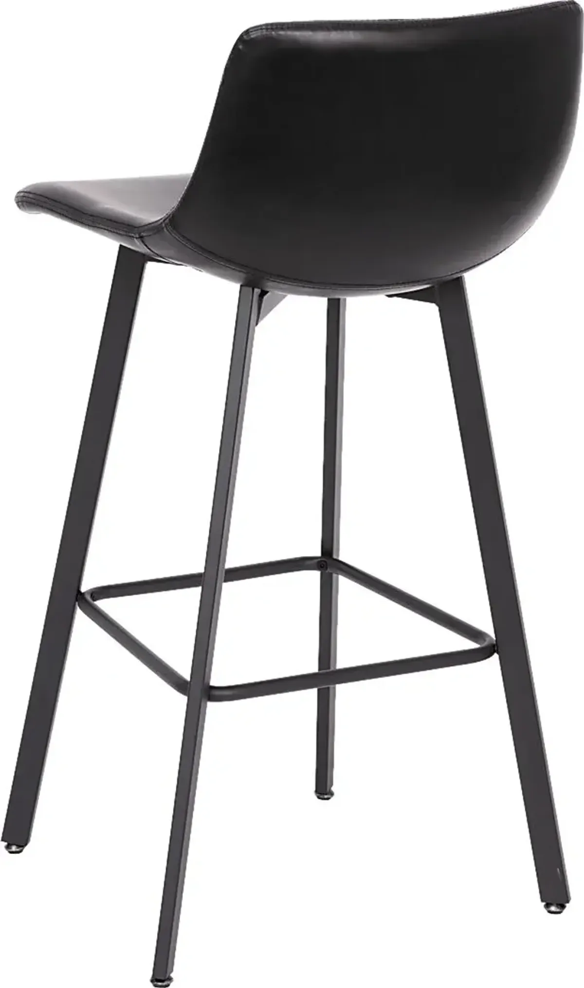 Hiefield Black Barstool, Set of 2