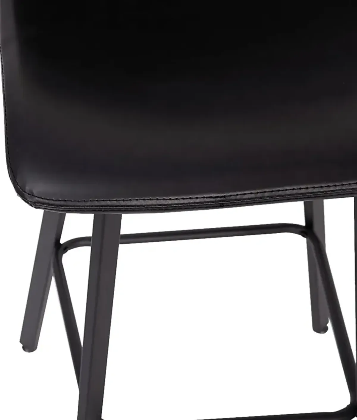 Hiefield Black Barstool, Set of 2