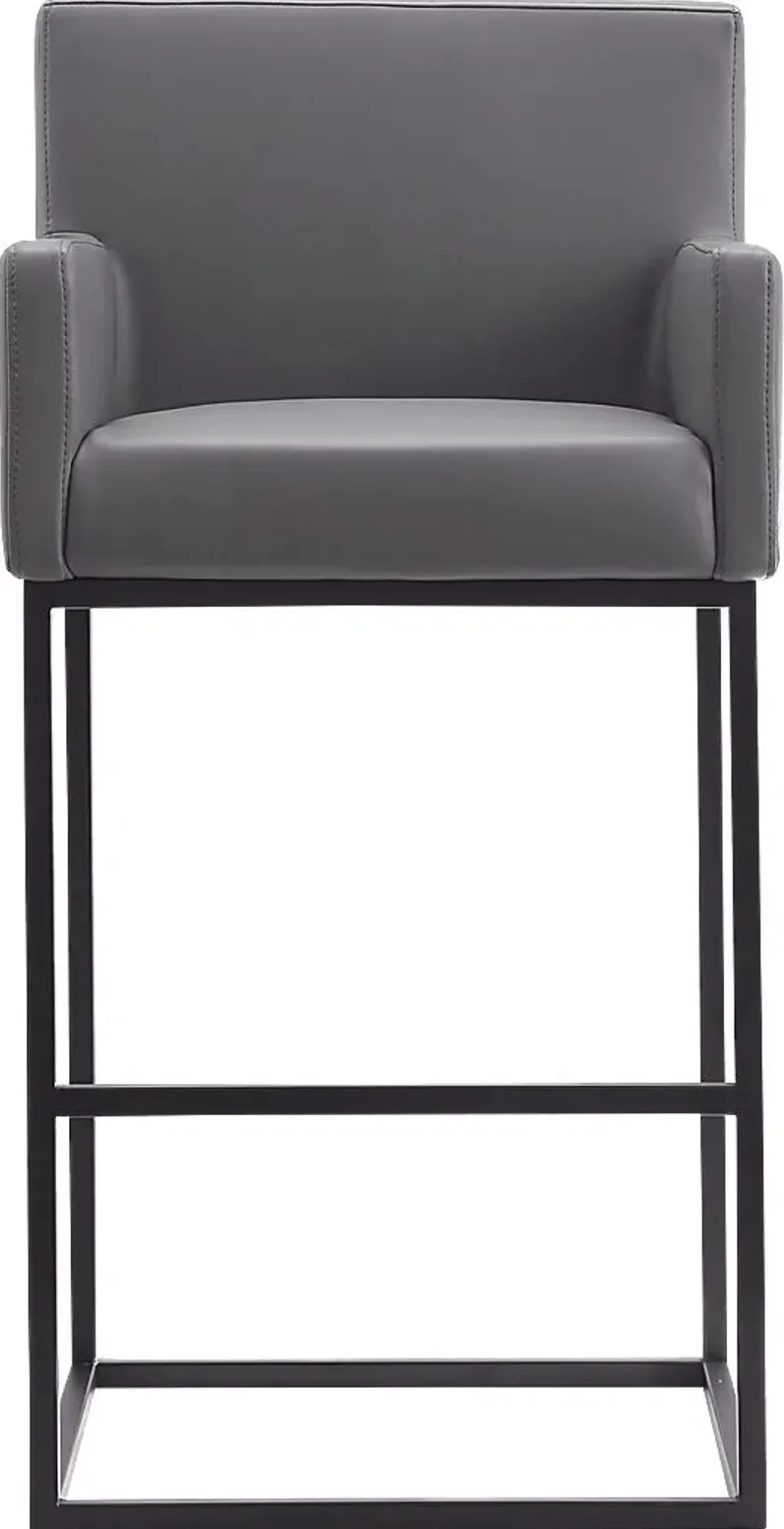 Kalmath Gray Barstool