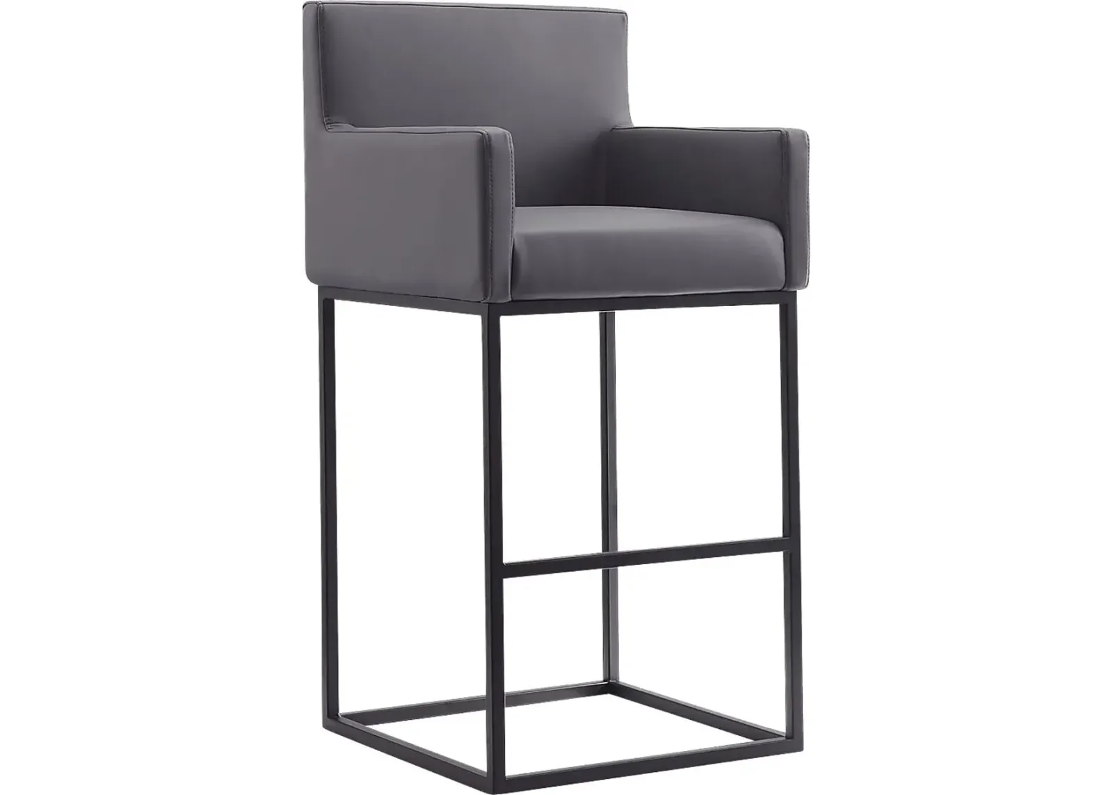 Kalmath Gray Barstool