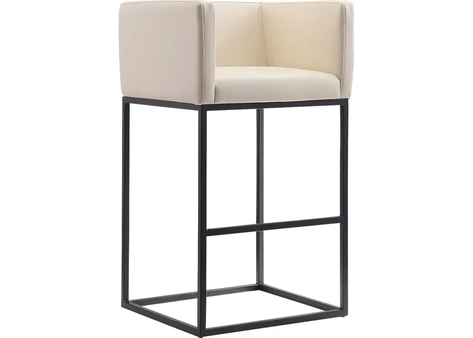 Lafbery Beige Barstool