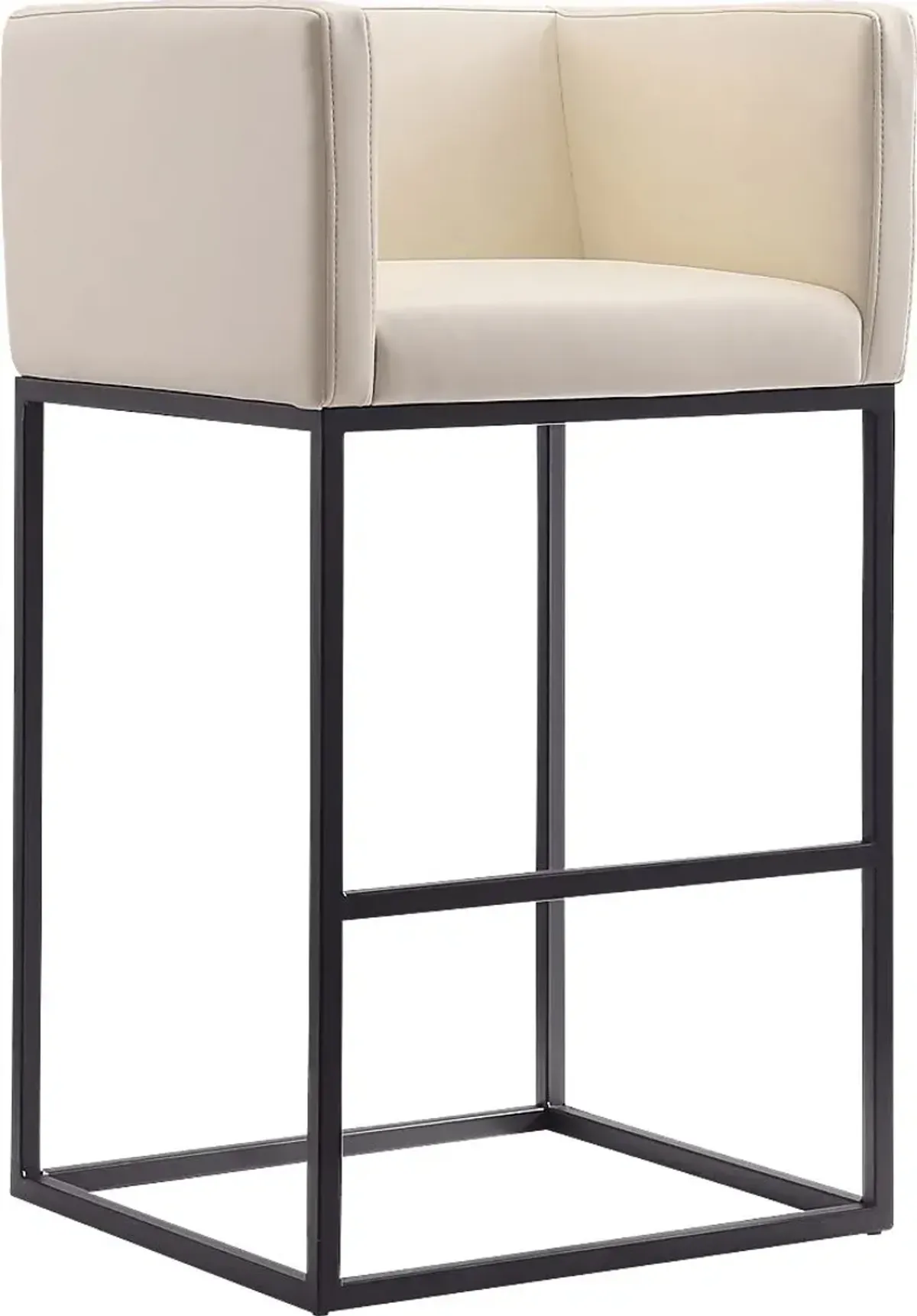 Lafbery Beige Barstool