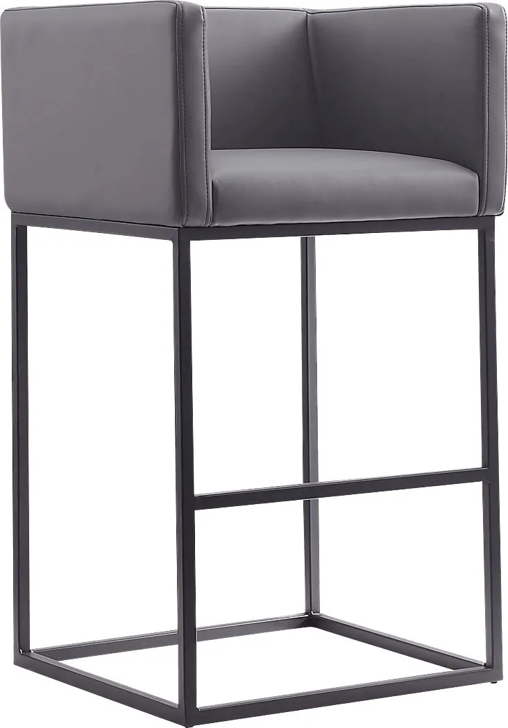 Lafbery Gray Barstool