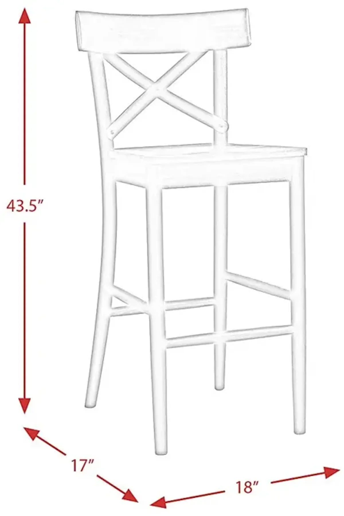 Siebald Natural Bar Stool