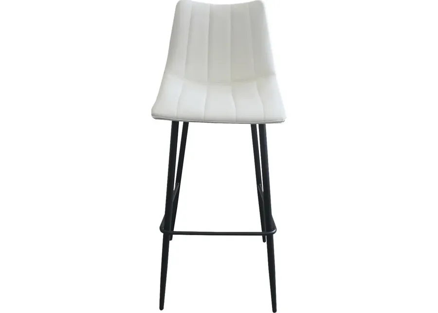 Adeline White Barstool