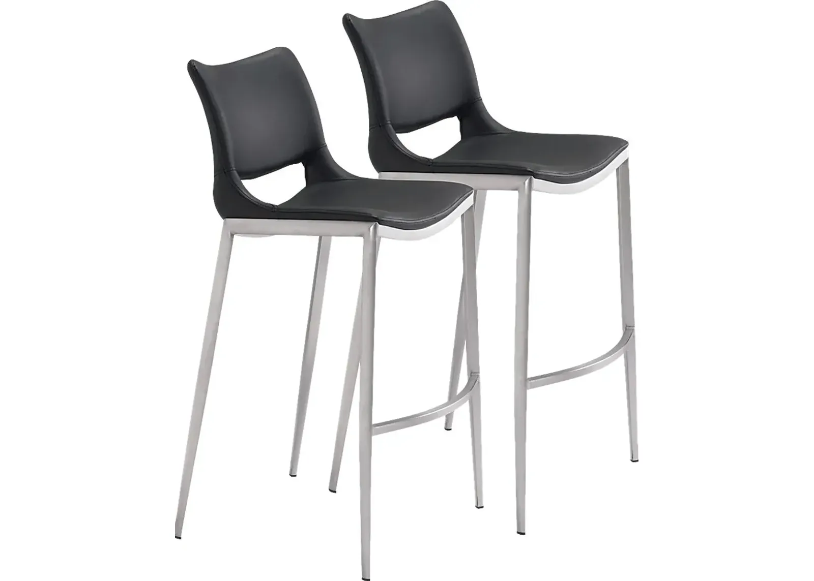 Beacher Black Barstool, Set of 2