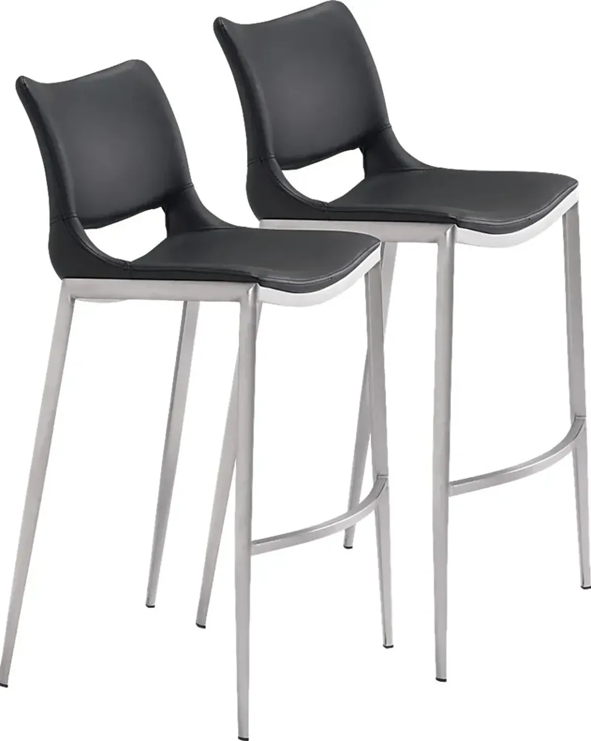 Beacher Black Barstool, Set of 2