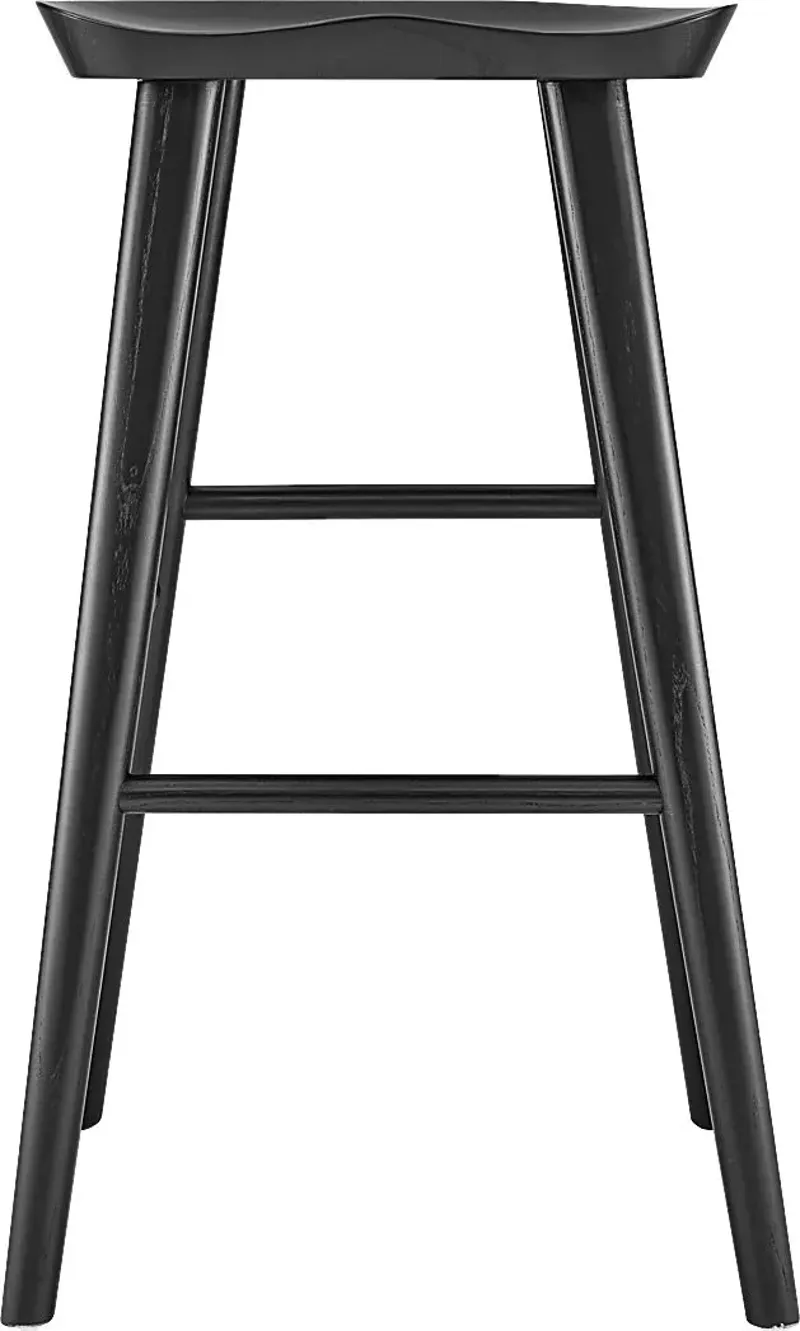 Bresland Black Bar Stool