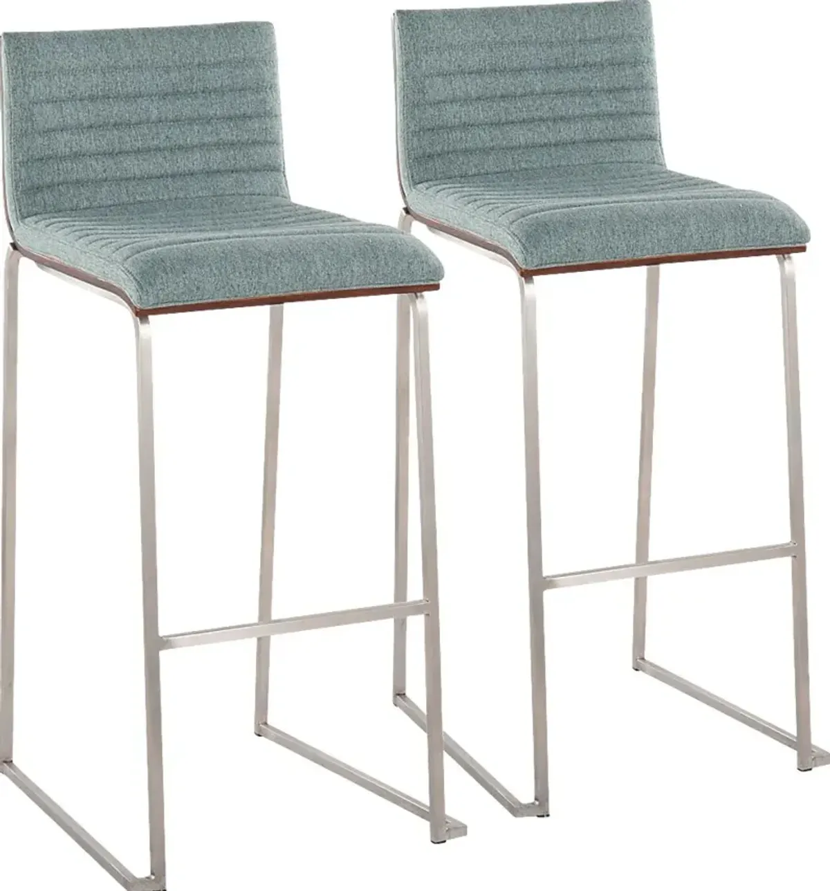 Tatesbrook III Green Barstool, Set of 2