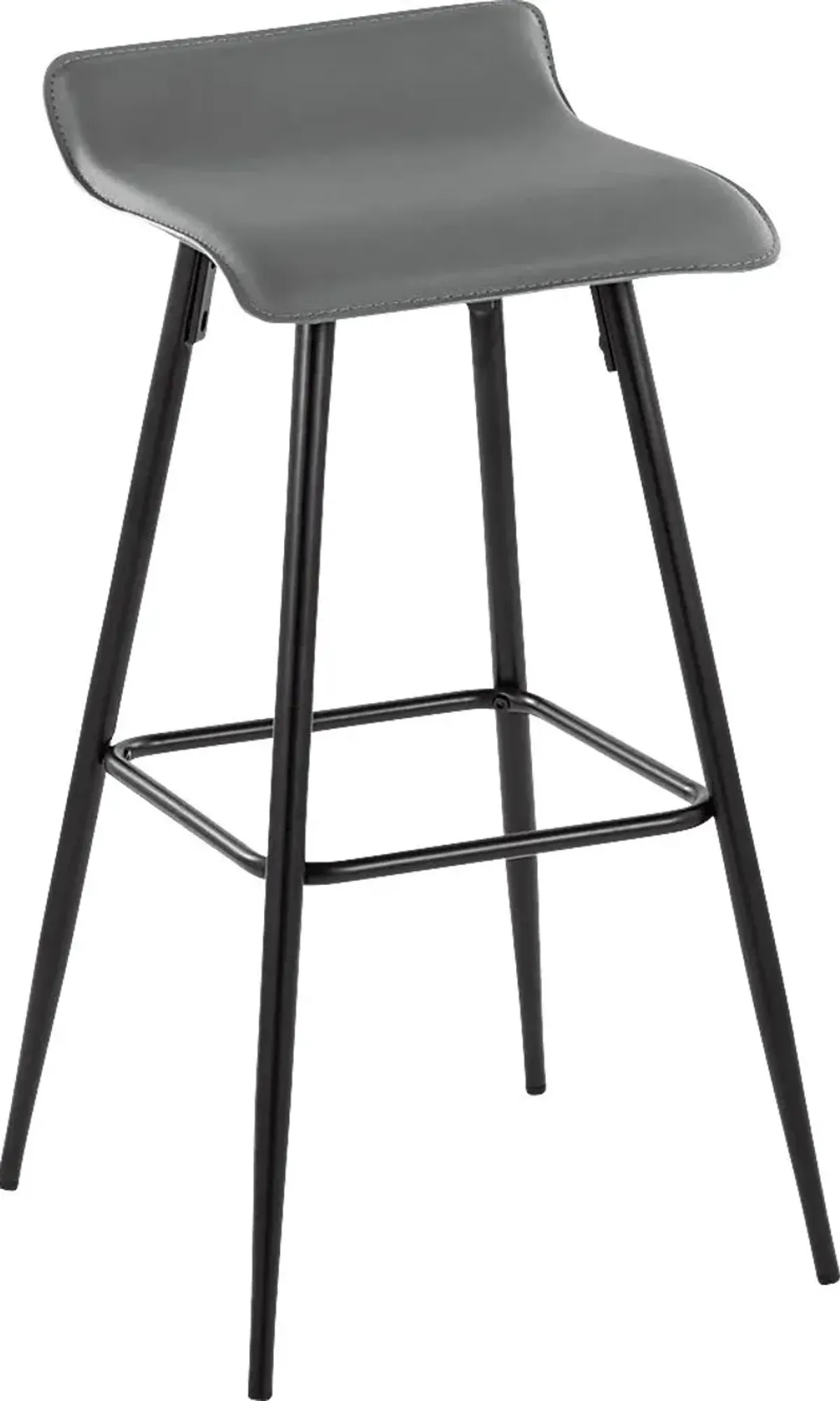 Aliceanna Gray Barstool, Set of 2