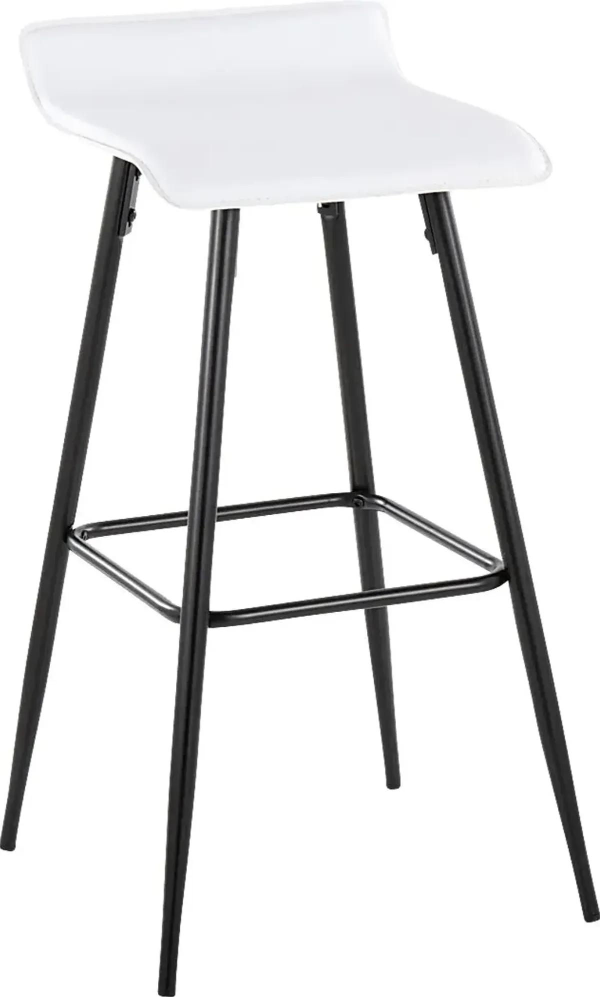 Aliceanna White Barstool, Set of 2