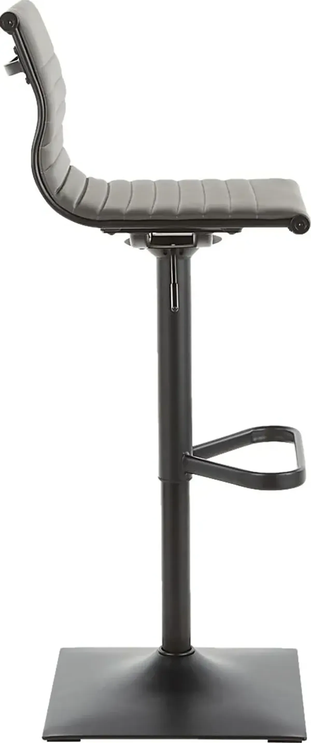 Hampden Gray Adjustable Barstool