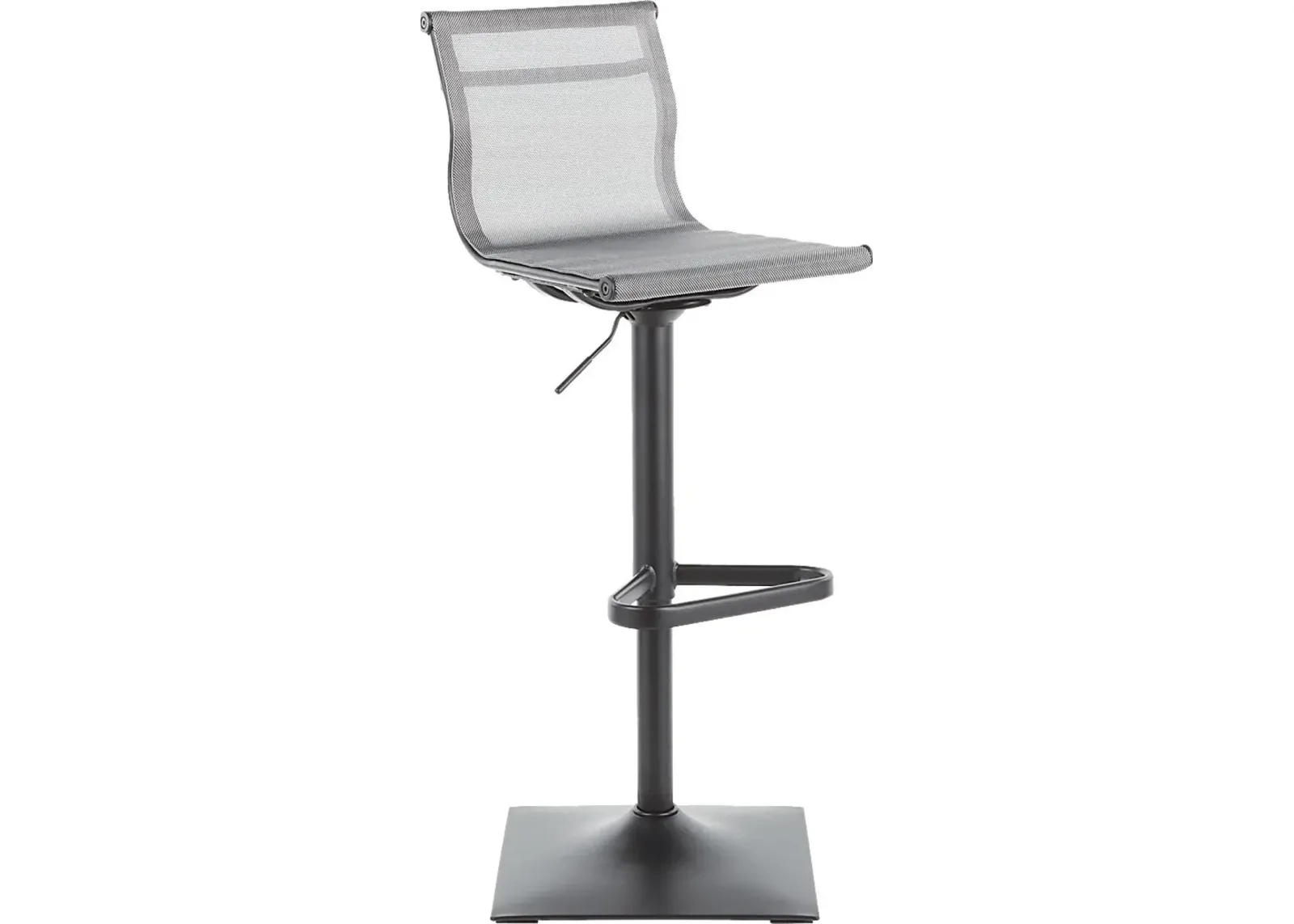 Avrum Gray Adjustable Barstool