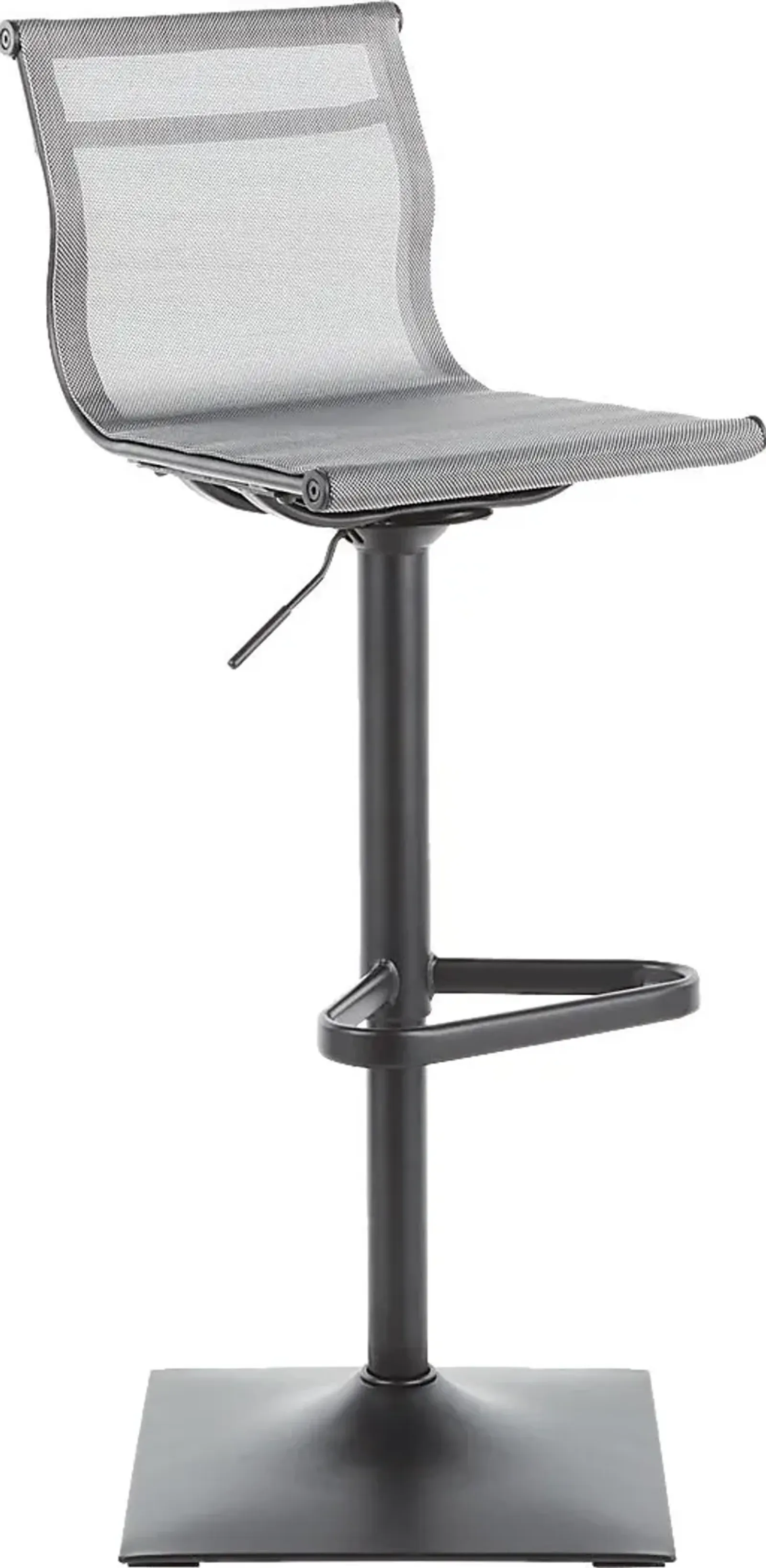 Avrum Gray Adjustable Barstool