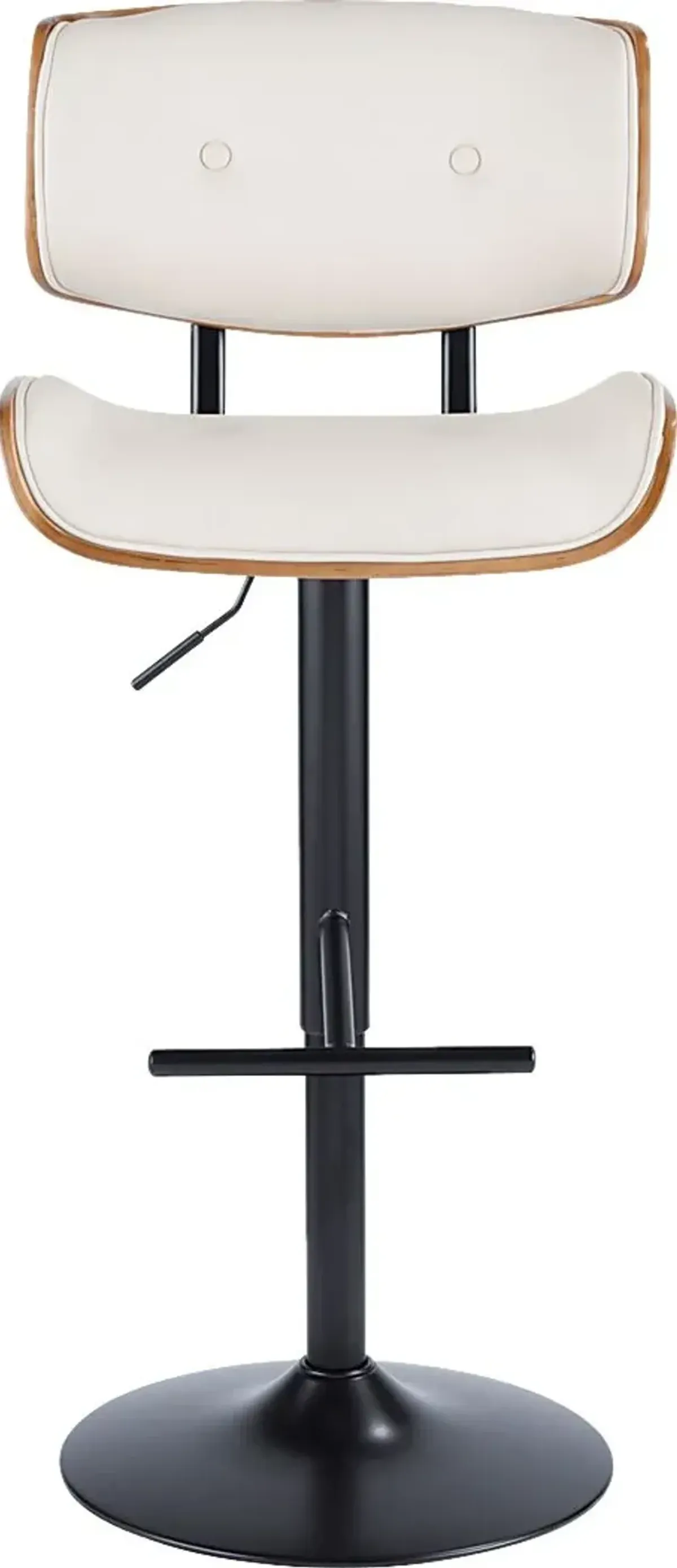 Westhues Cream Adjustable Barstool, Set of 2