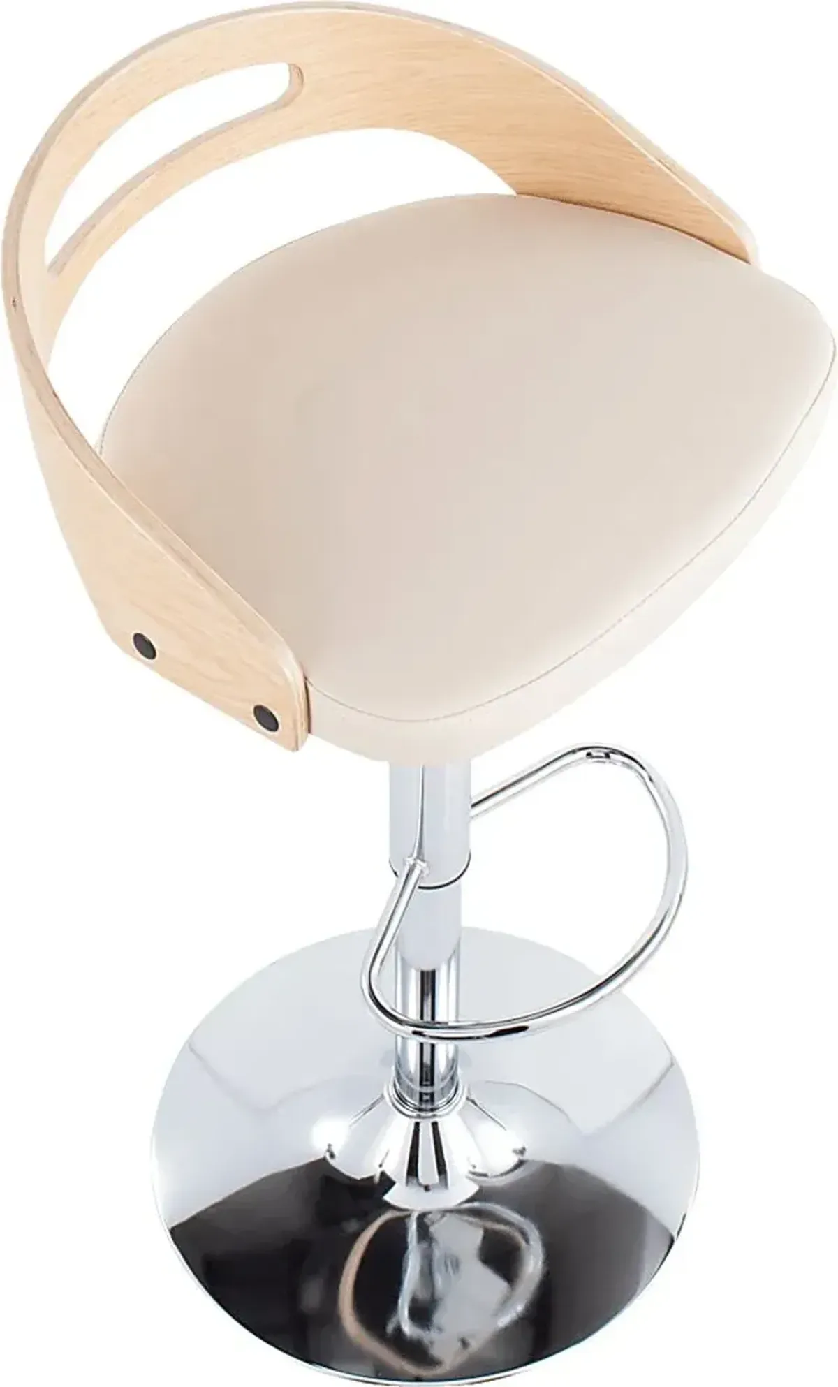 Verhaven II Cream Adjustable Barstool, Set of 2